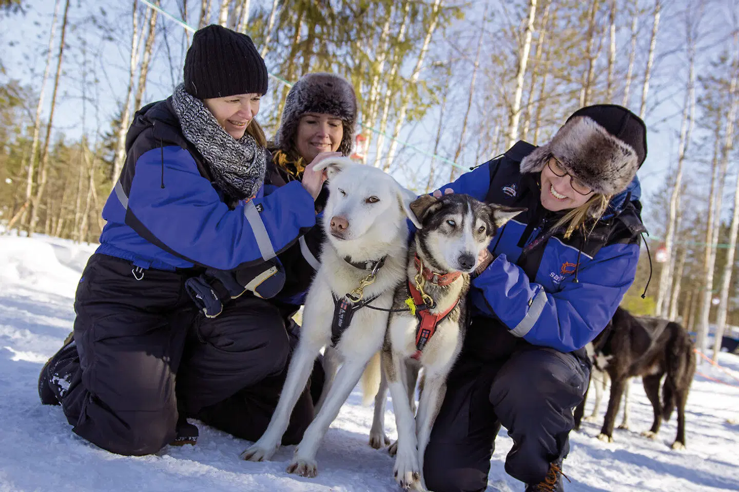 Hausbesuch beim Weihnachtsmann PEOPLE