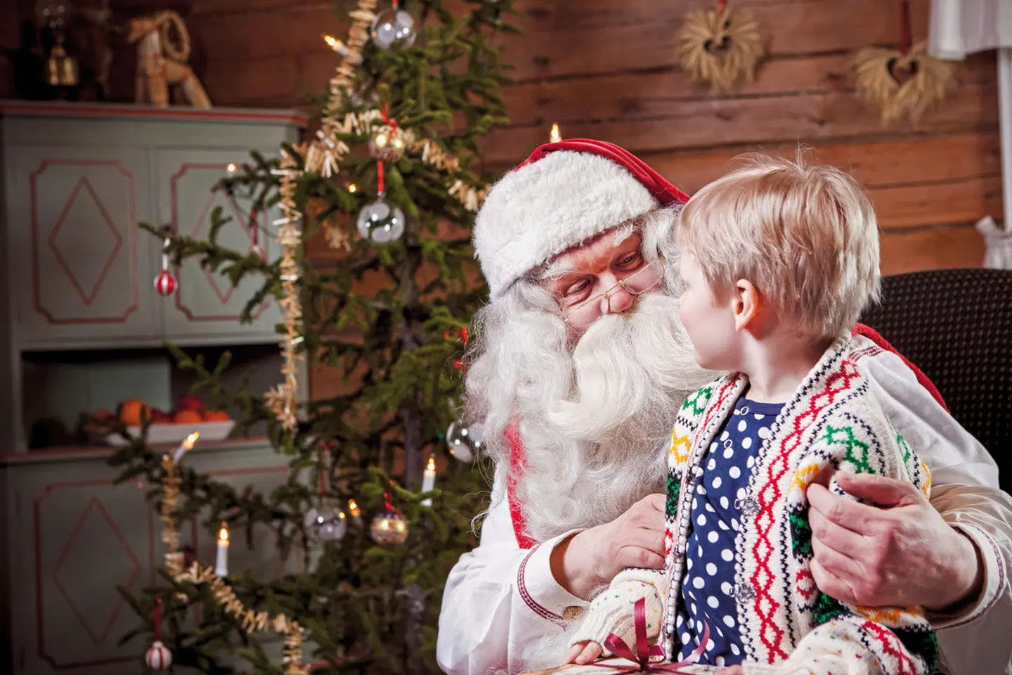 Hausbesuch beim Weihnachtsmann PEOPLE