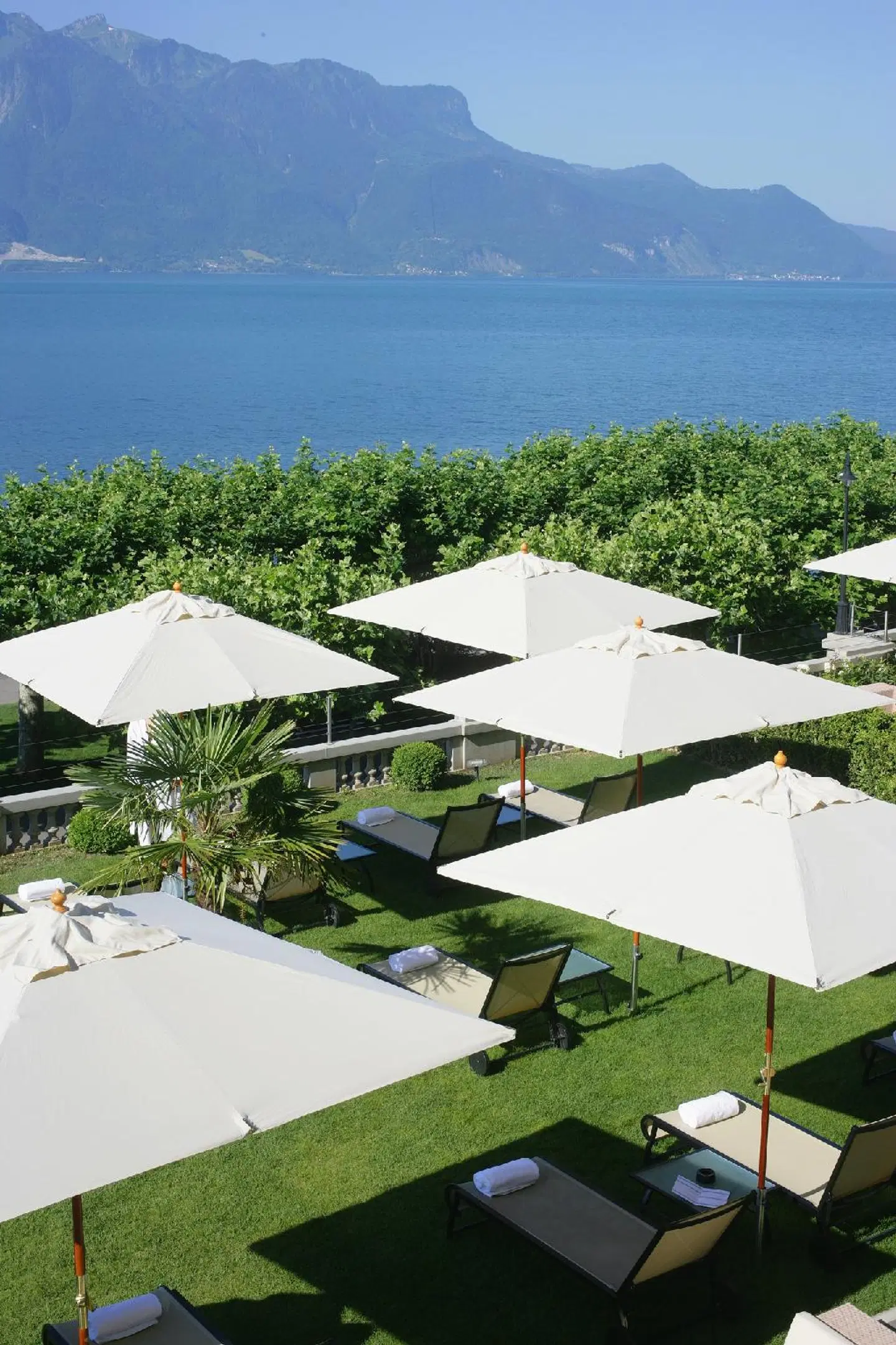 Des Trois Couronnes Garten