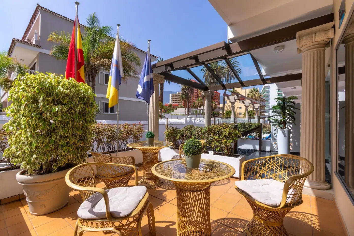 Hotel Don Manolito Terrasse