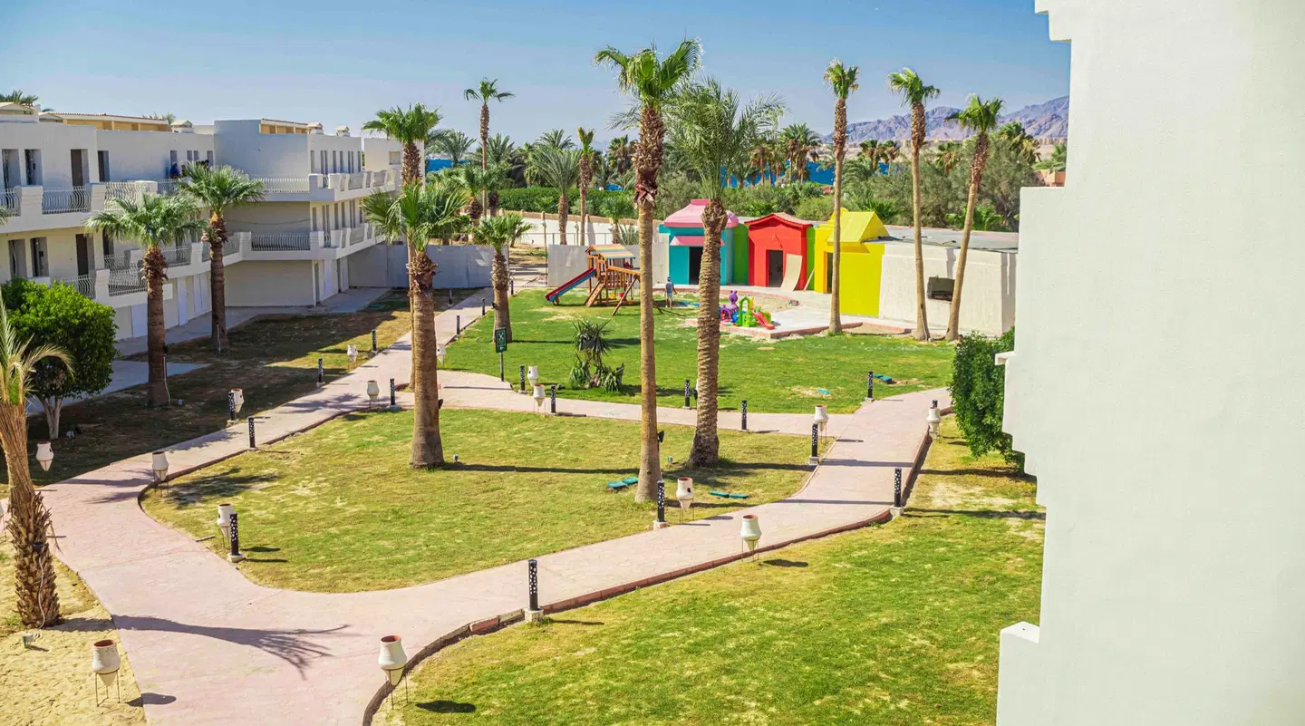 Amarina Abu Soma Resort & Aquapark Garten