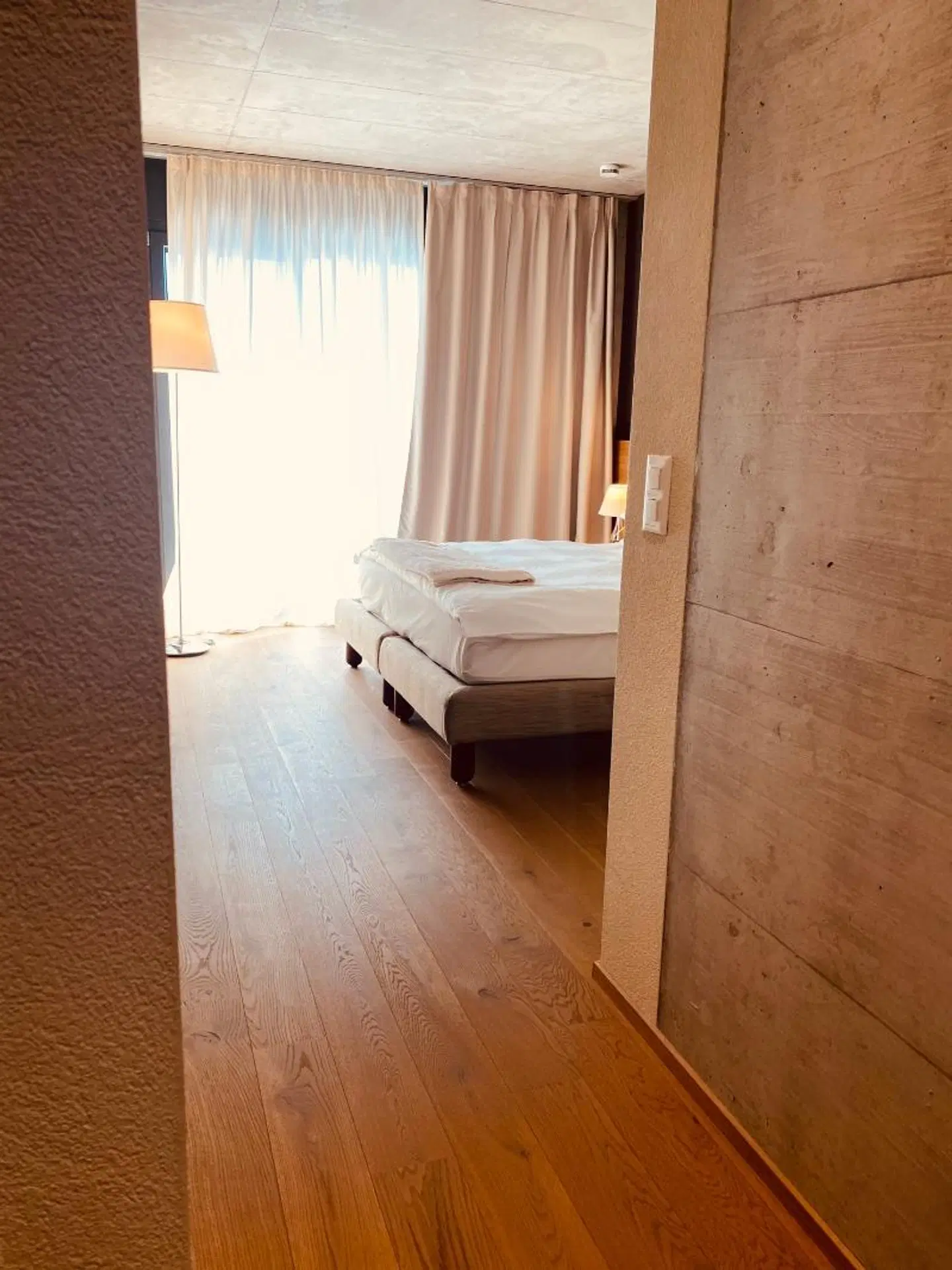 Hotel de l'Ours Preles Badezimmer