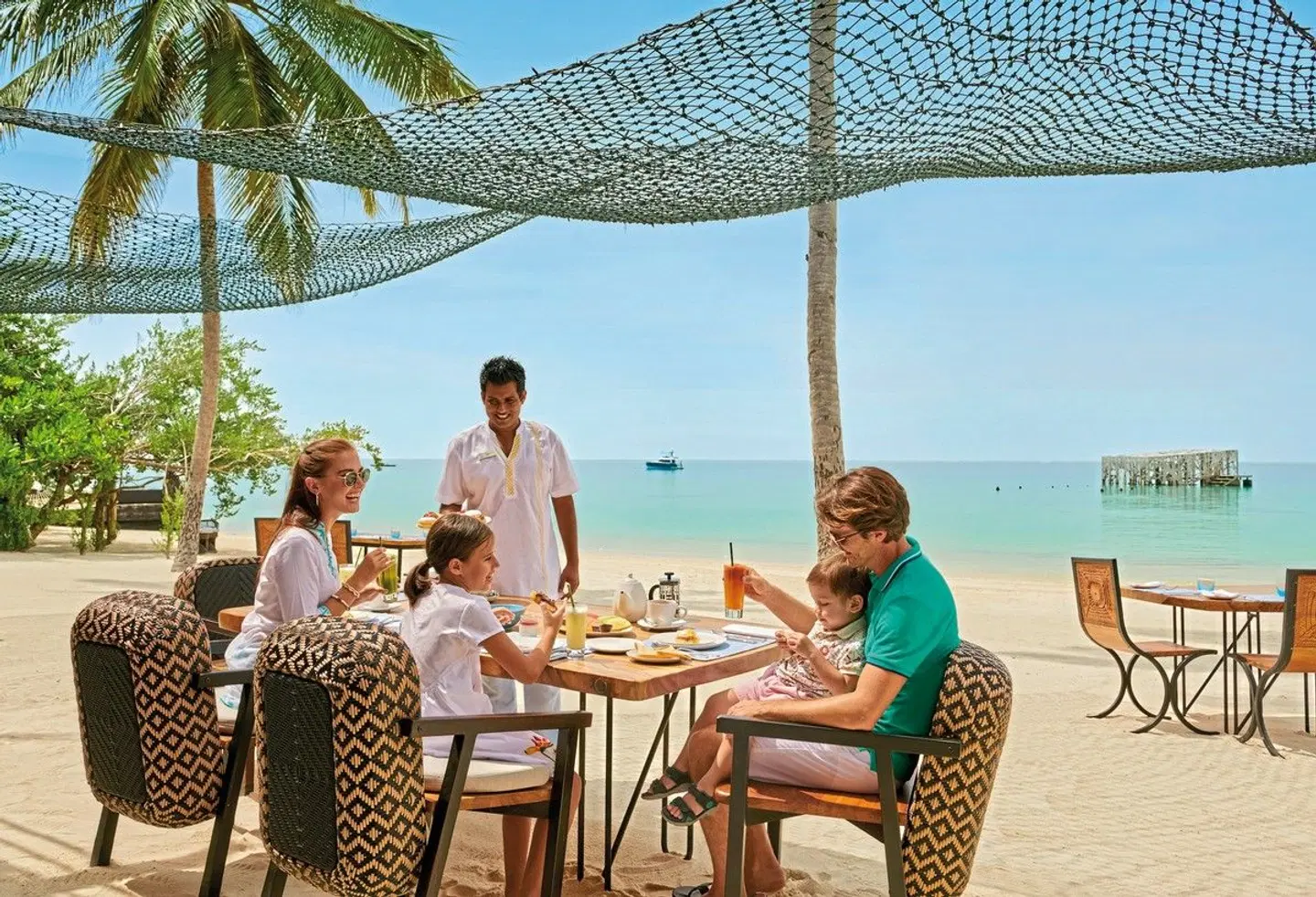 Sirru Fen Fushi, Private Lagoon Resort Terrasse