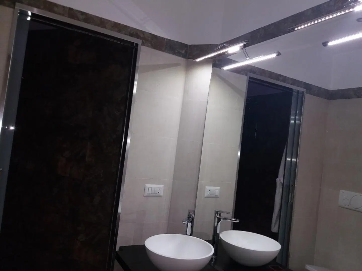 Hotel Airone Badezimmer