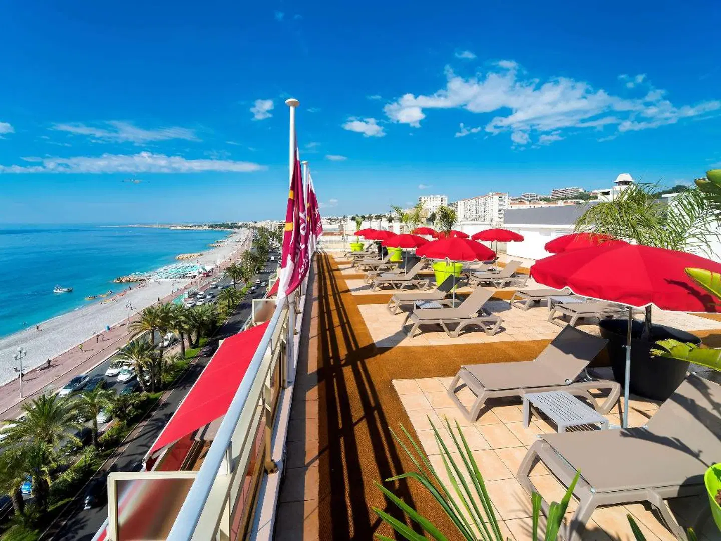 Aparthotel Adagio Nice Promenade des Anglais Terrasse