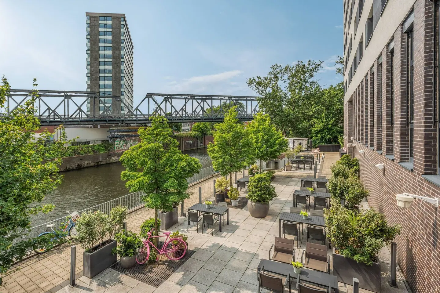 INNSiDE Hamburg Hafen Terrasse