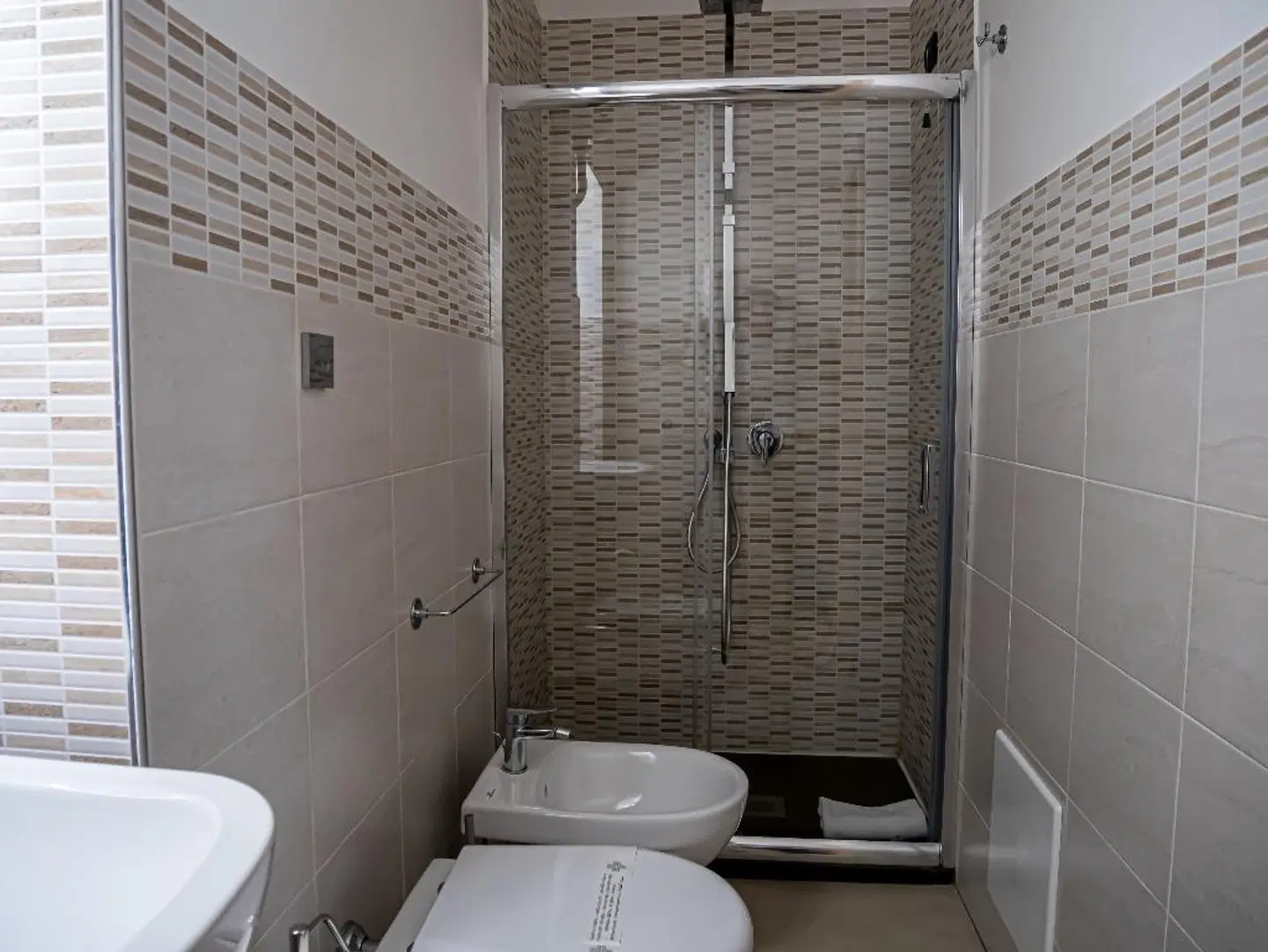 San Marco Hotel Badezimmer