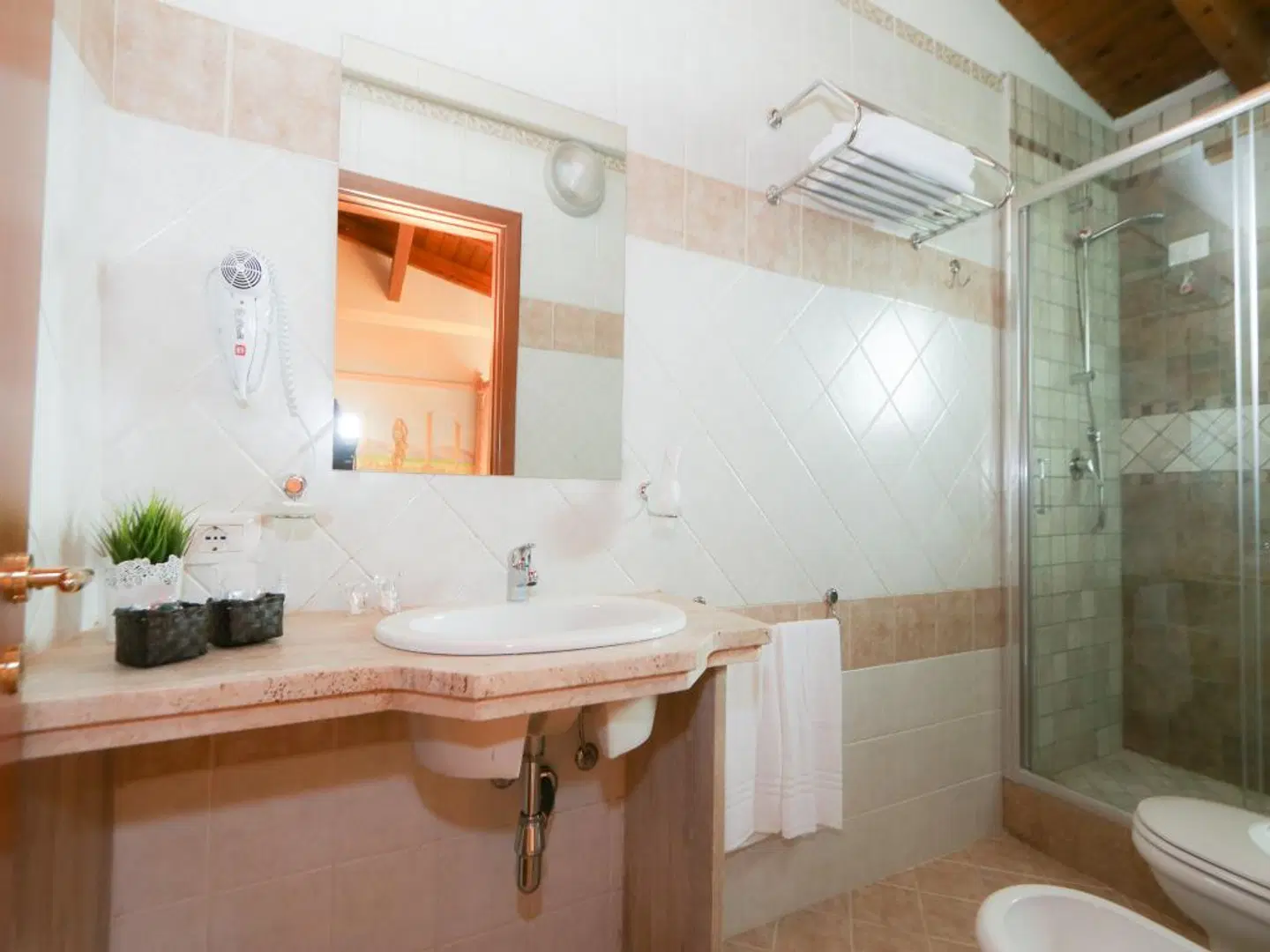 Hotel Tempio Badezimmer