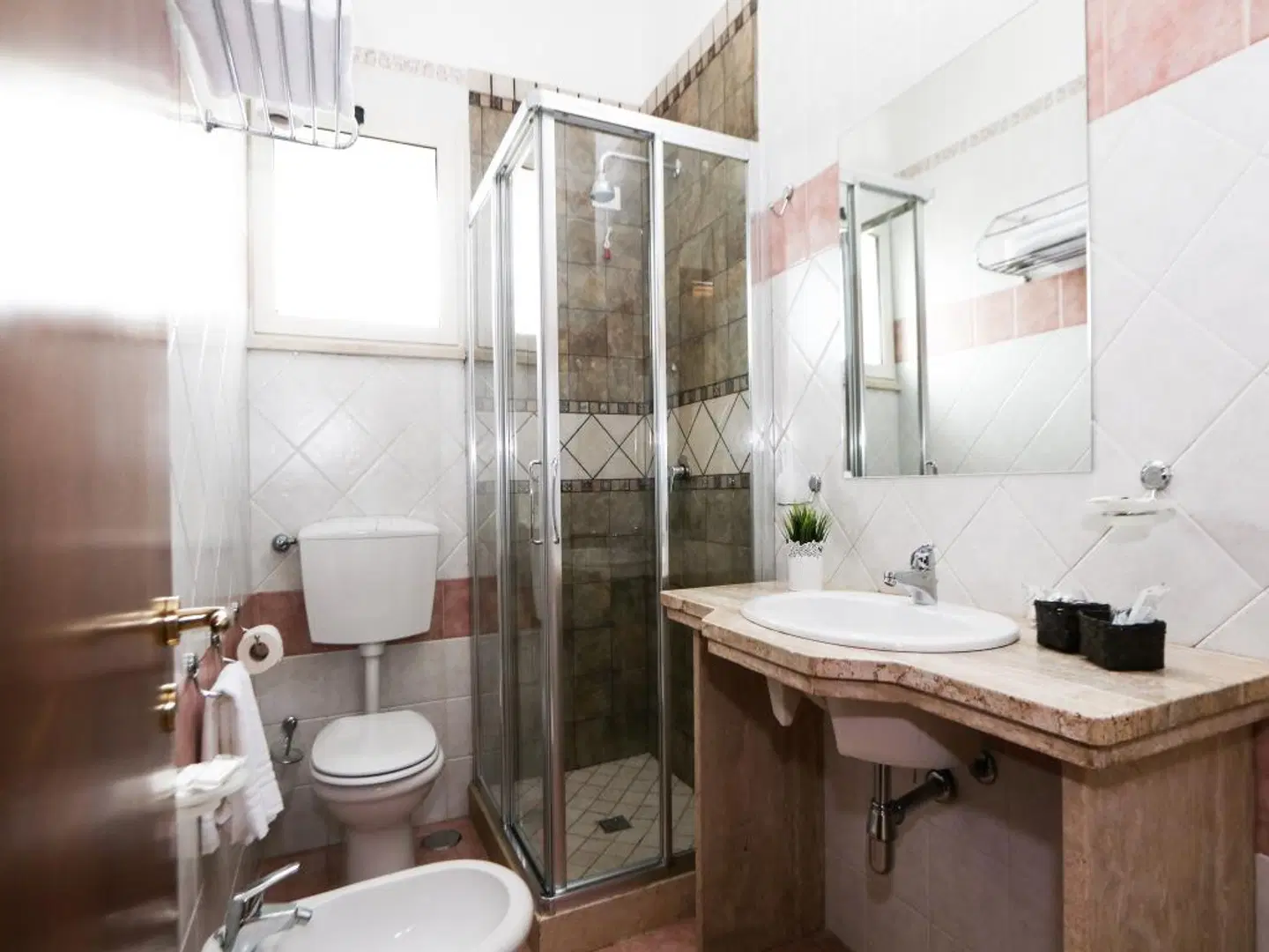 Hotel Tempio Badezimmer