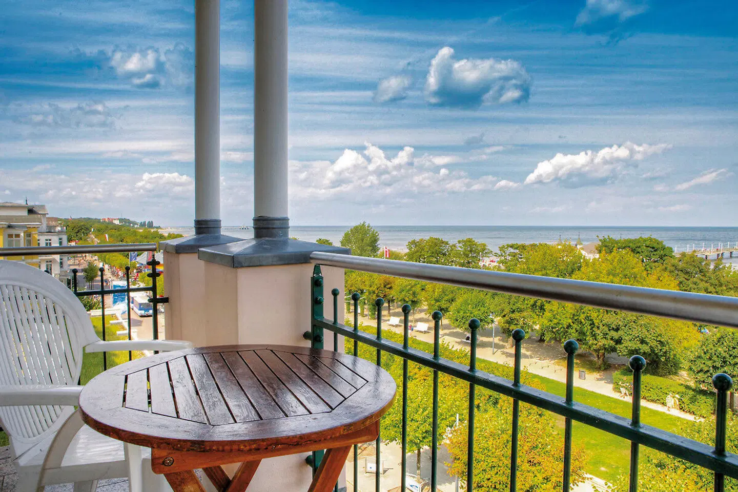 SEETELHOTEL Ostseeresidenz Ahlbeck Terrasse