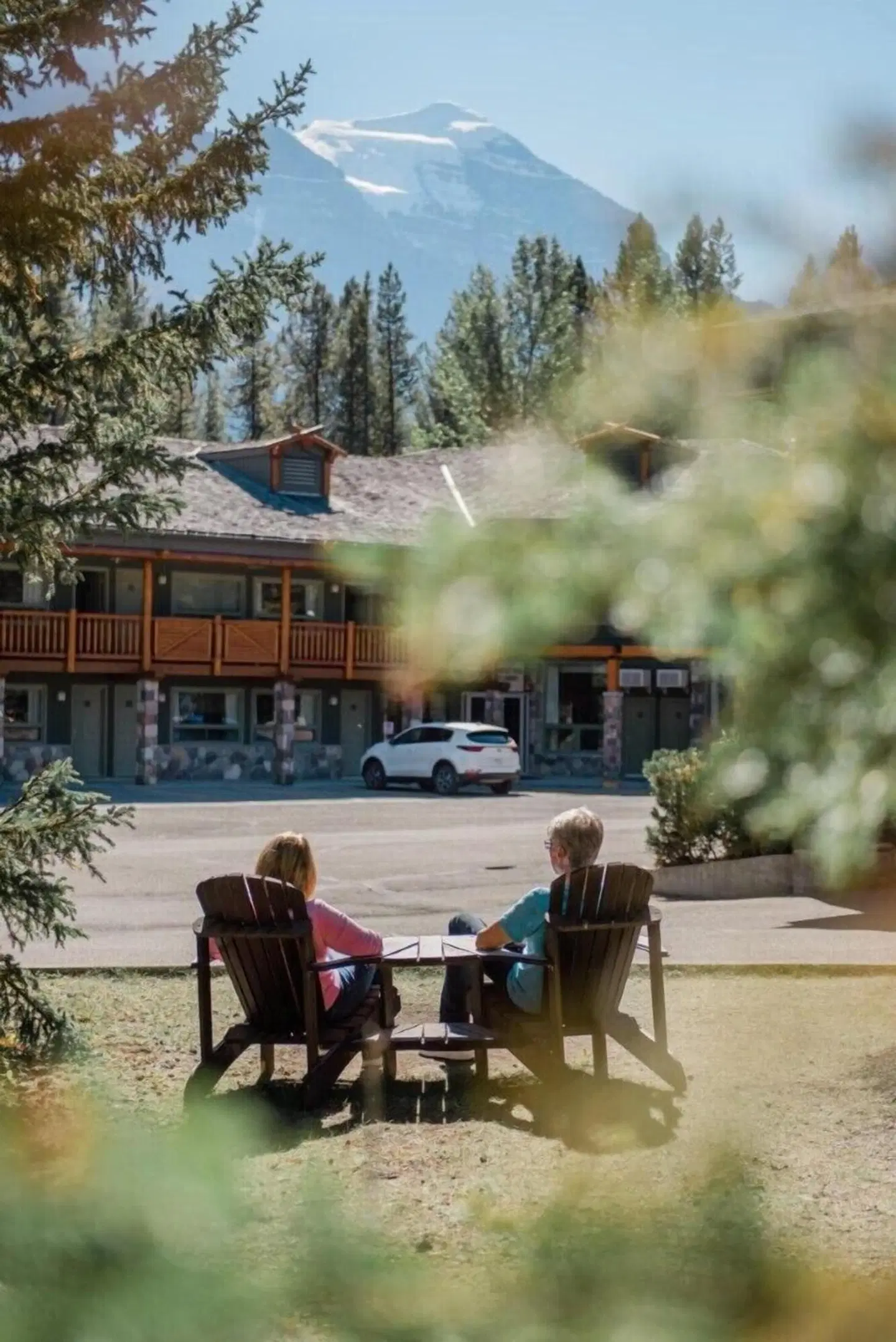 Mountaineer Lodge Terrasse