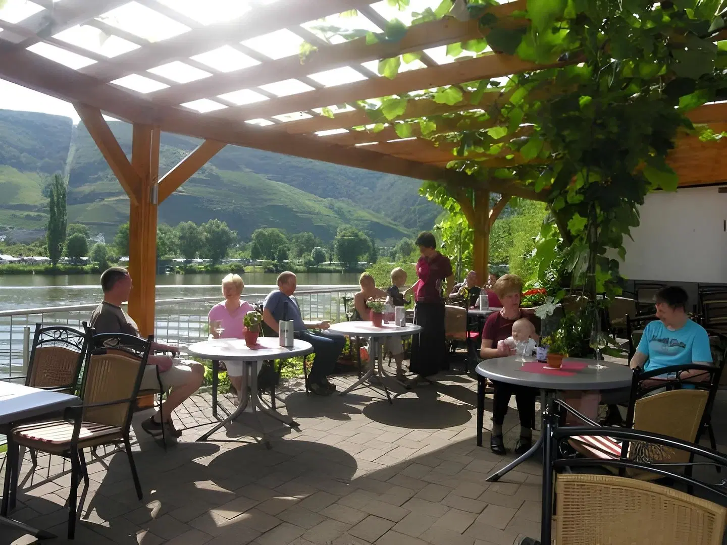 Hotel Halfenstube & Villa Spa 1894 Terrasse