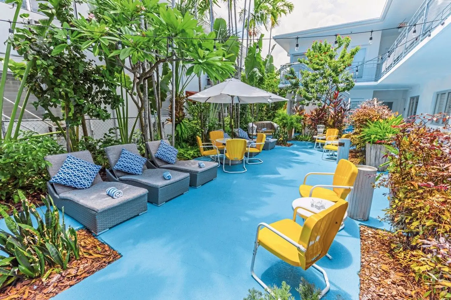 Seaside All Suites Hotel Terrasse