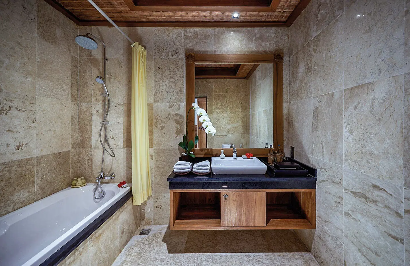 Sakti Garden Resort & Spa Badezimmer