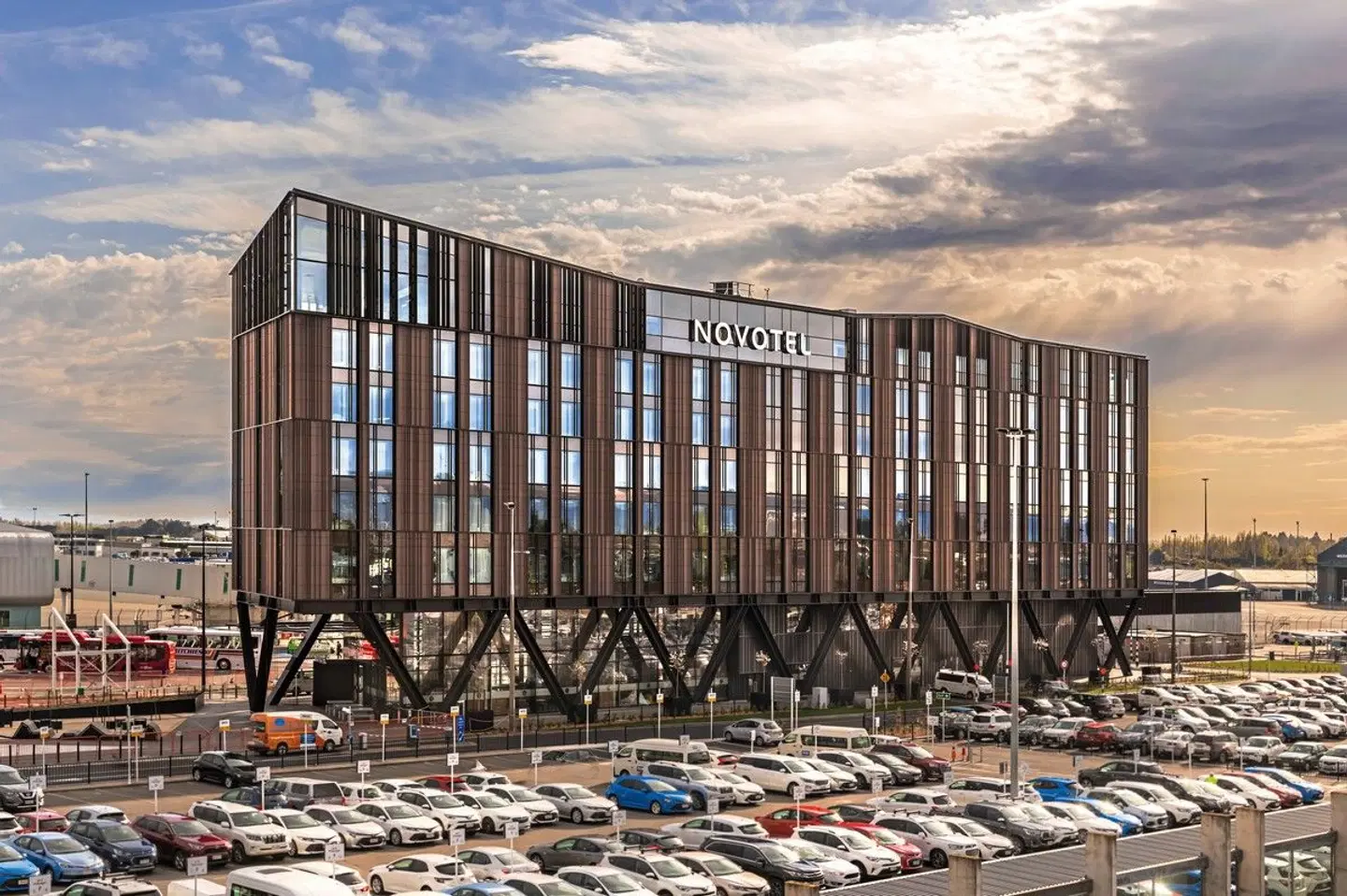 Novotel Christchurch Airport Hotel Terrasse