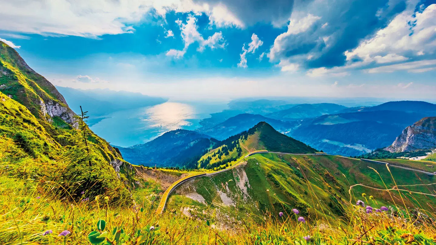 Die schönsten Berge der Schweizer Alpen LANDSCAPE