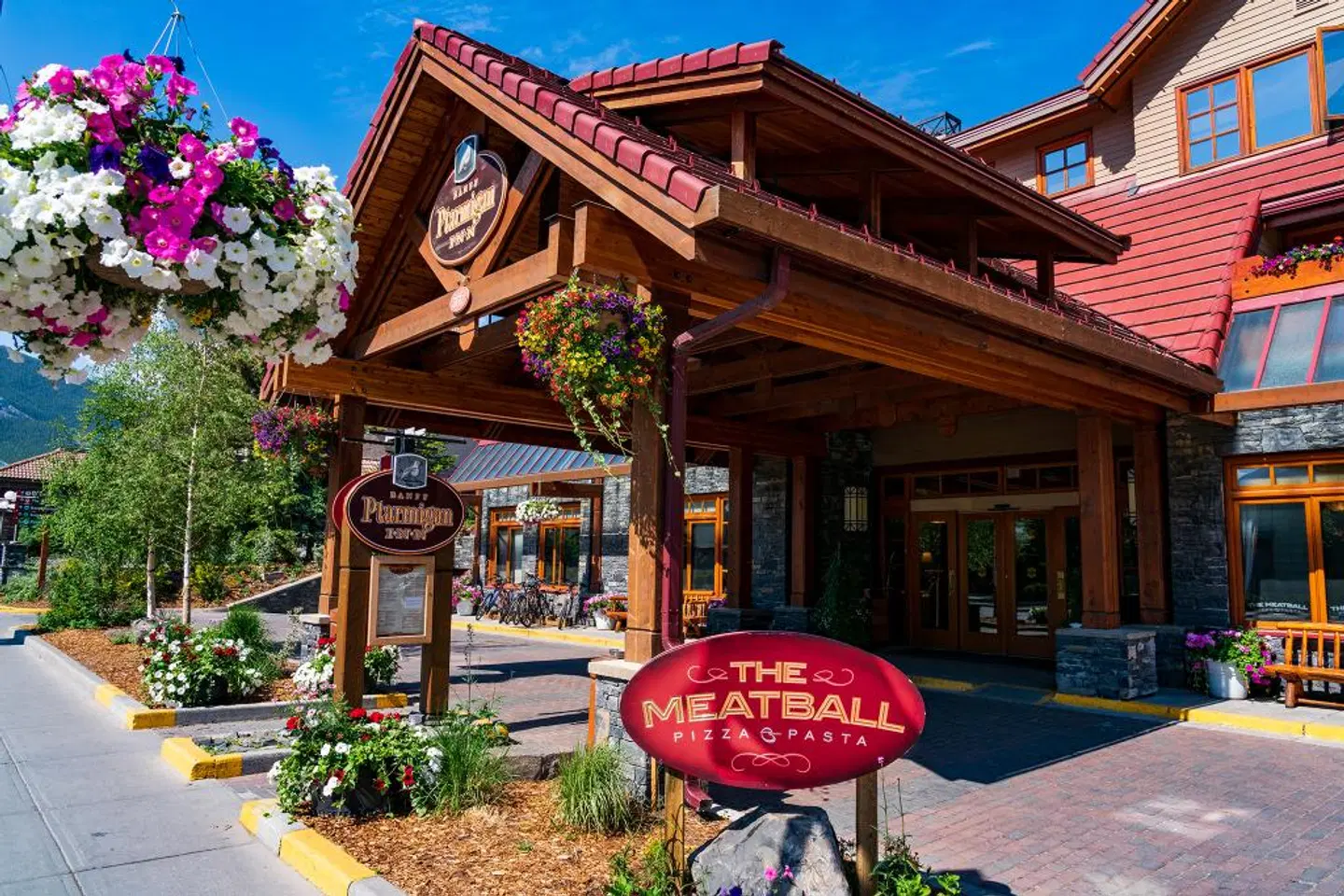 Banff Ptarmigan Inn Terrasse