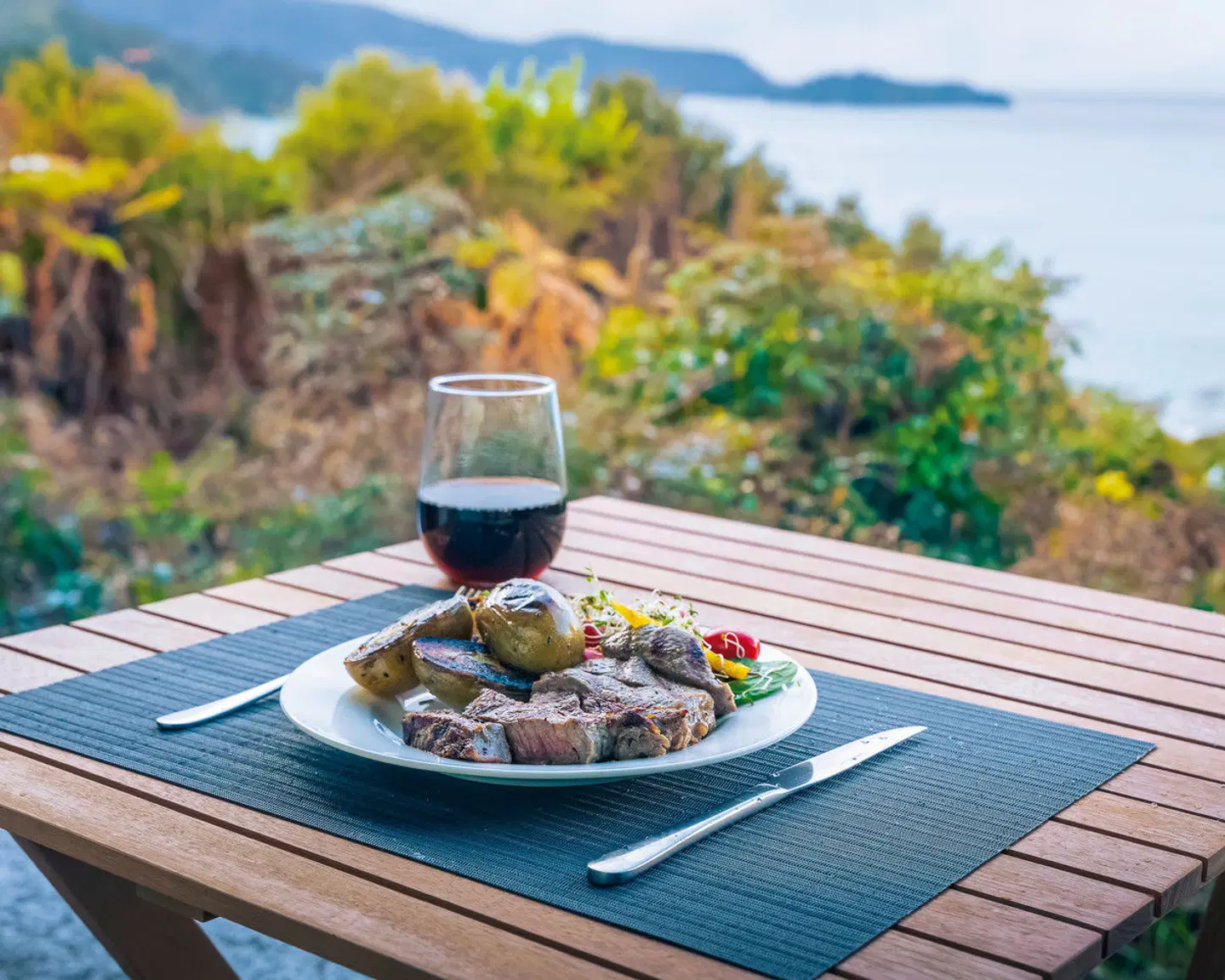 Hananui PurePod Terrasse