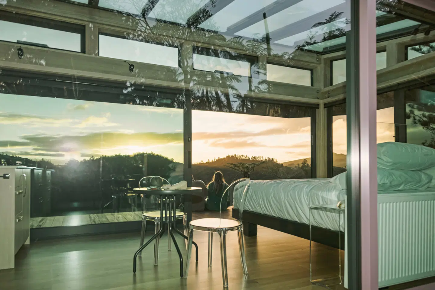 Ruru PurePod Terrasse