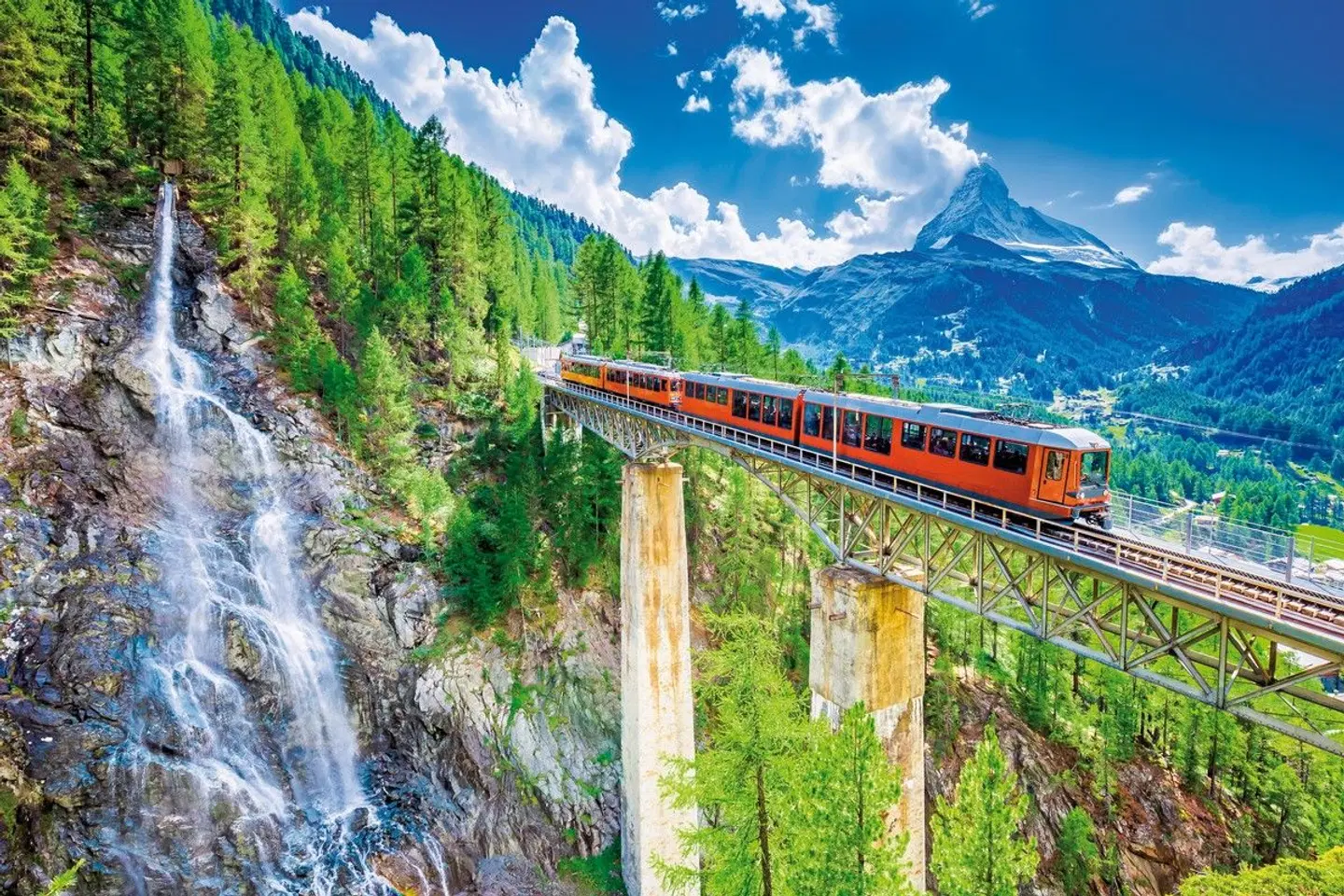 Höhepunkte der Schweiz - Grand Train Tour of Switzerland ab St. Moritz LANDSCAPE