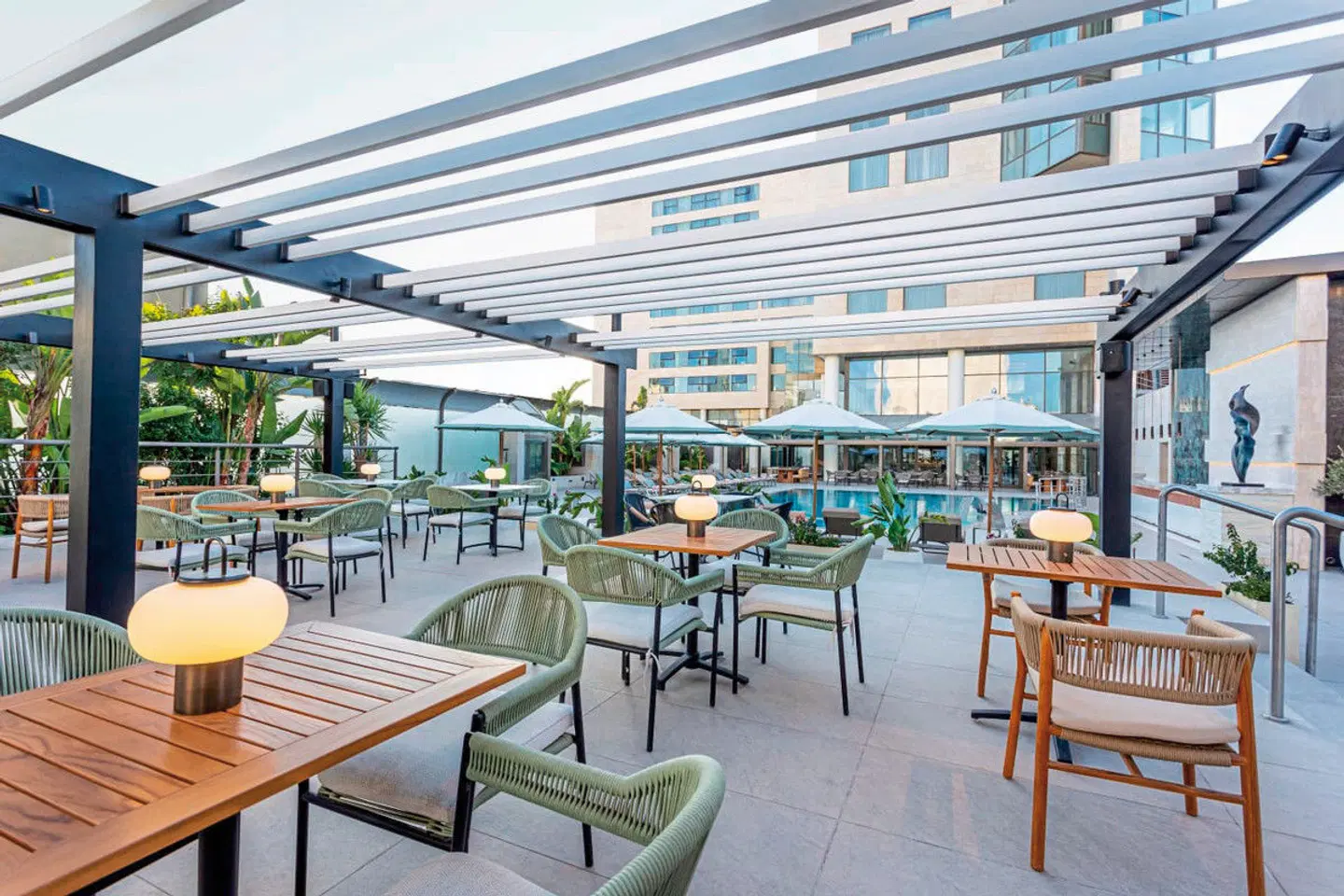 Signia by Hilton Amman Terrasse