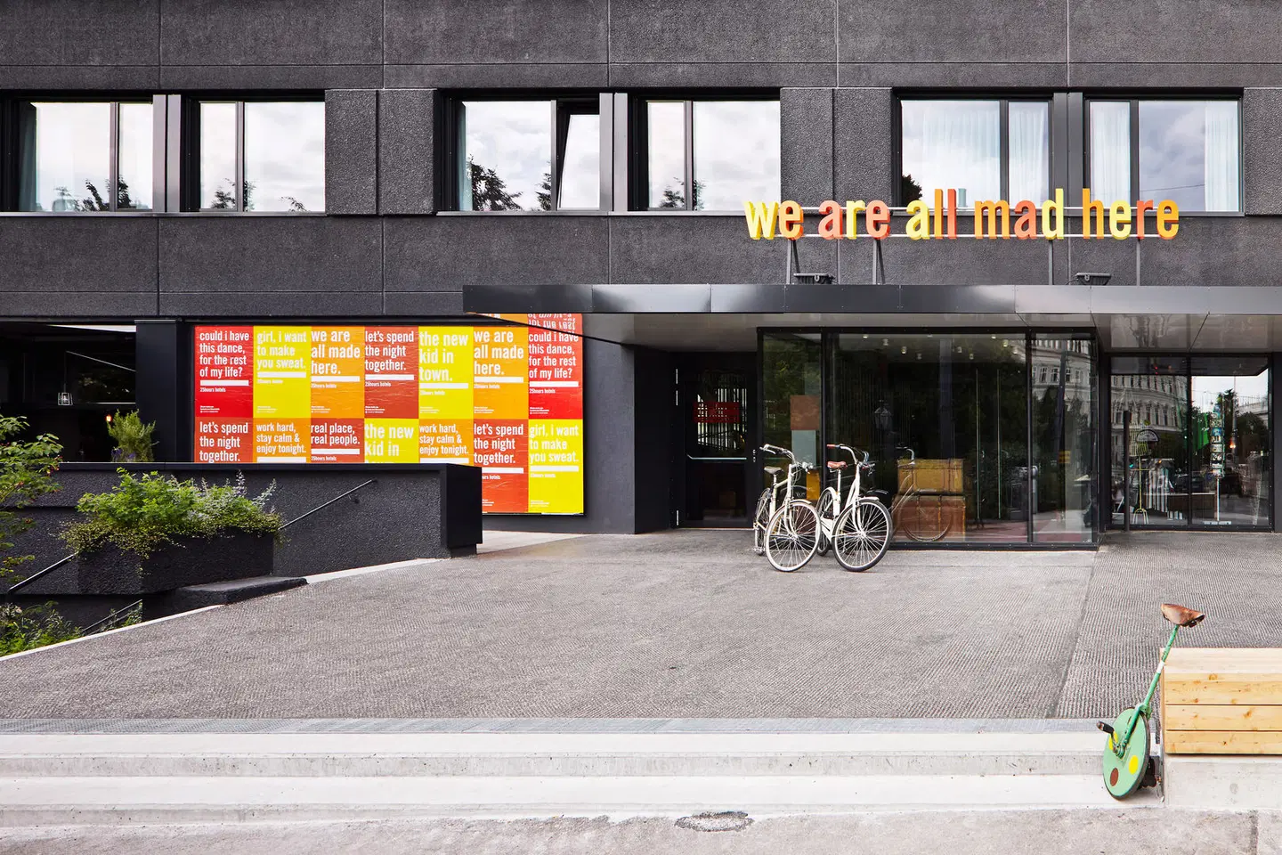 25hours Hotel Vienna at MuseumsQuartier EXTERIOR