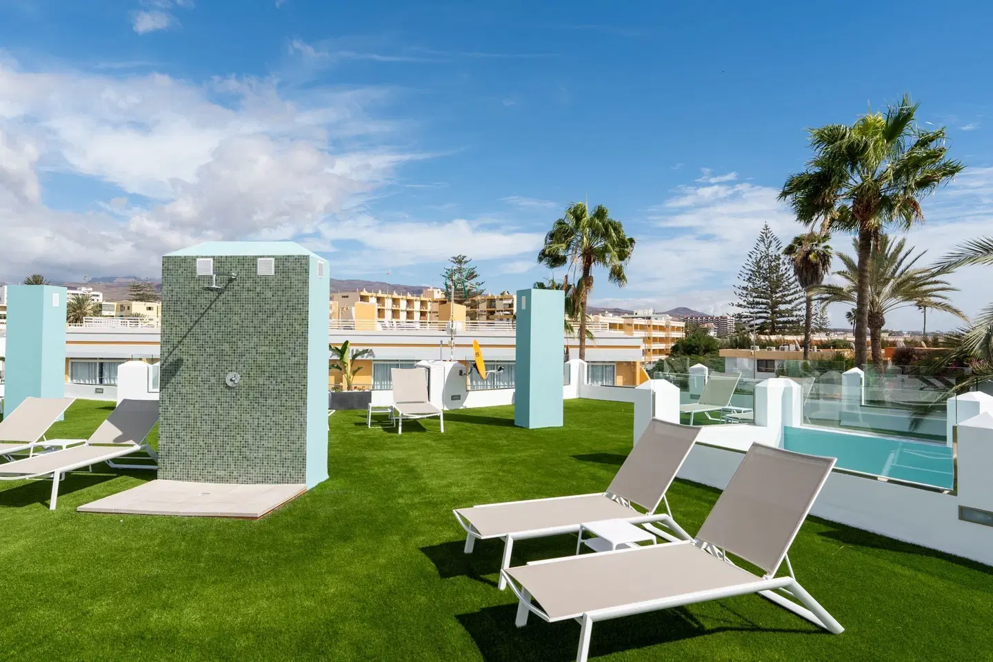 Appartements Los Caribes 2 Garten