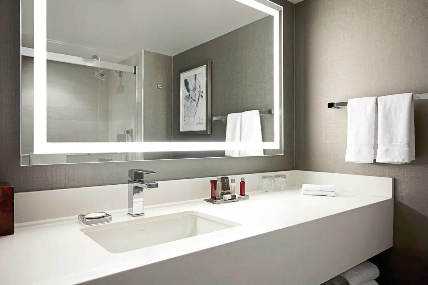 Marriott Calgary Downtown Badezimmer