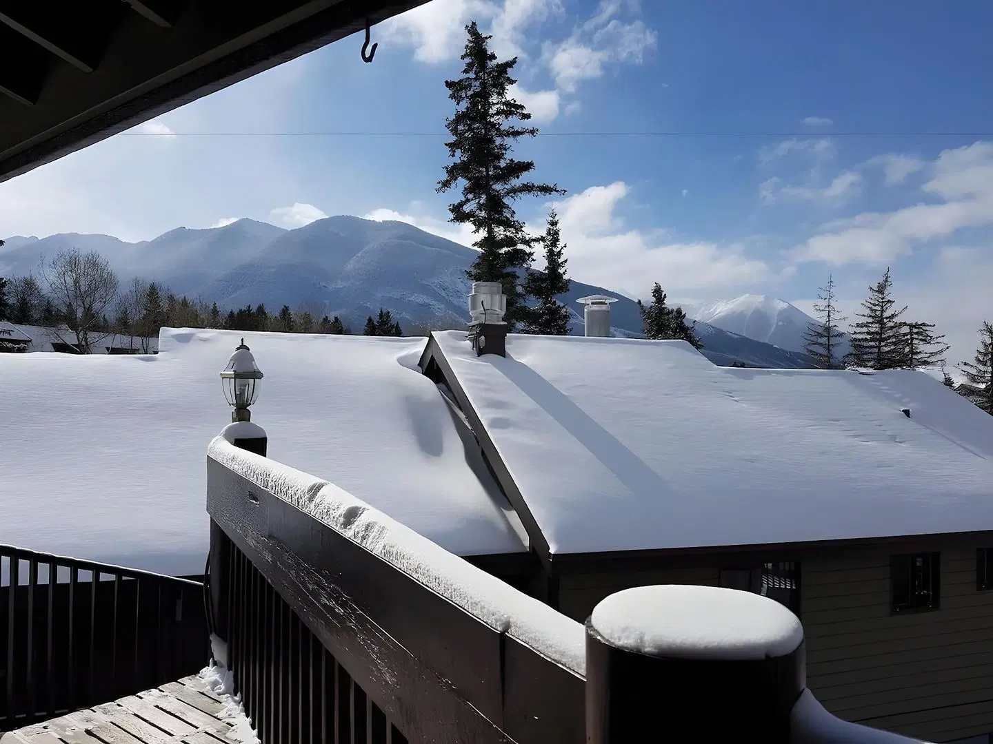 Banff International Hostel Terrasse