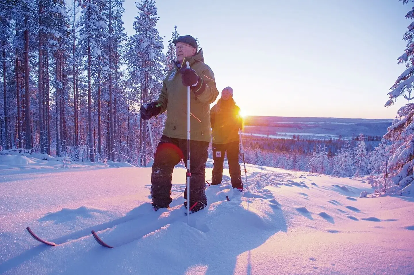 Winterlich aktiv in Schwedisch Lappland PEOPLE