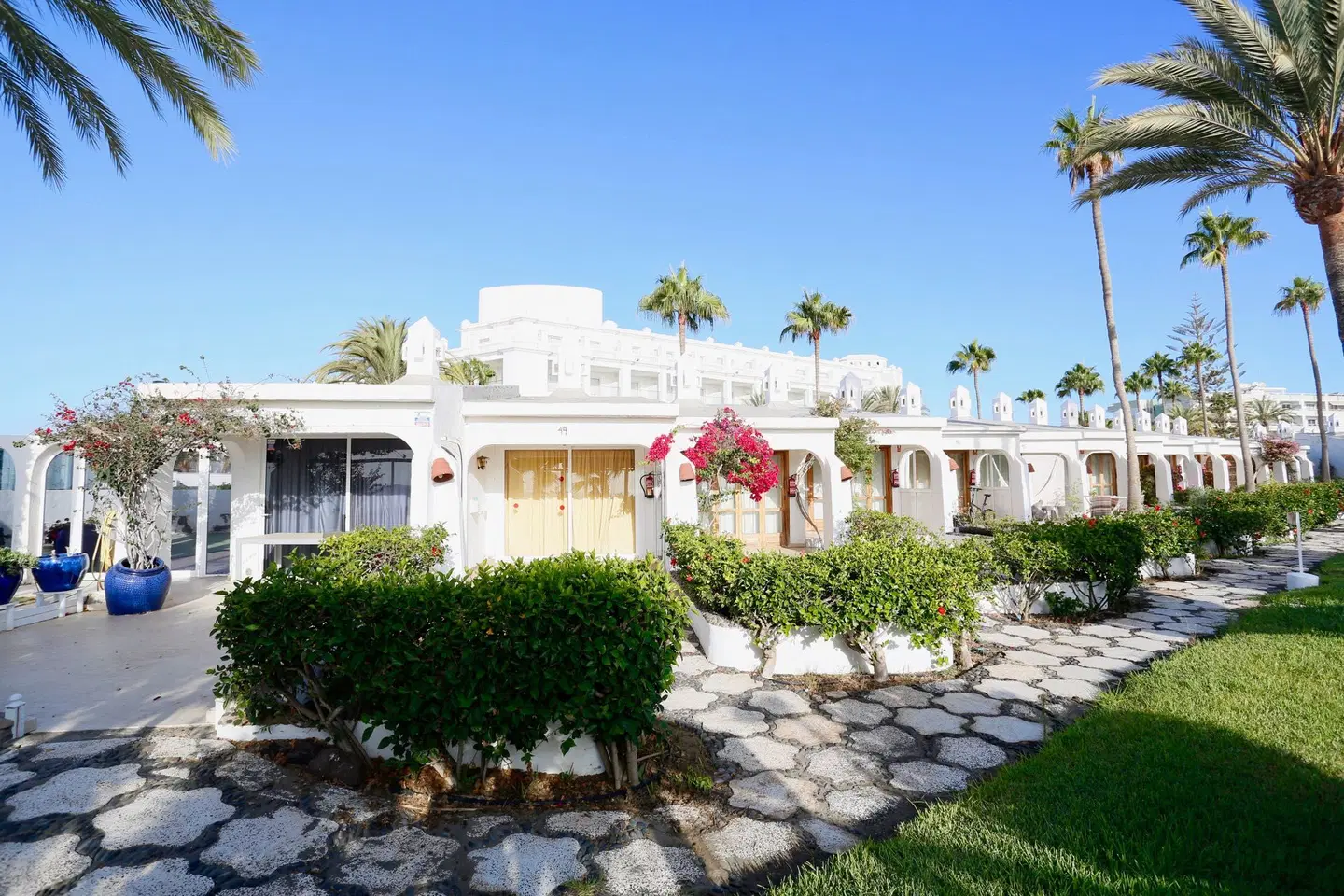 Bungalows Sahara Beach Club Garten