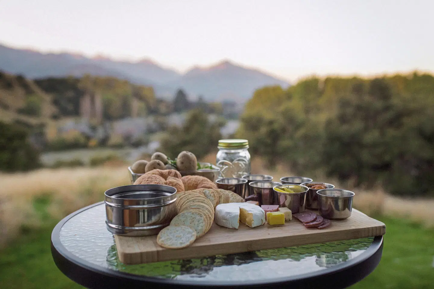 Kahutara PurePod Terrasse
