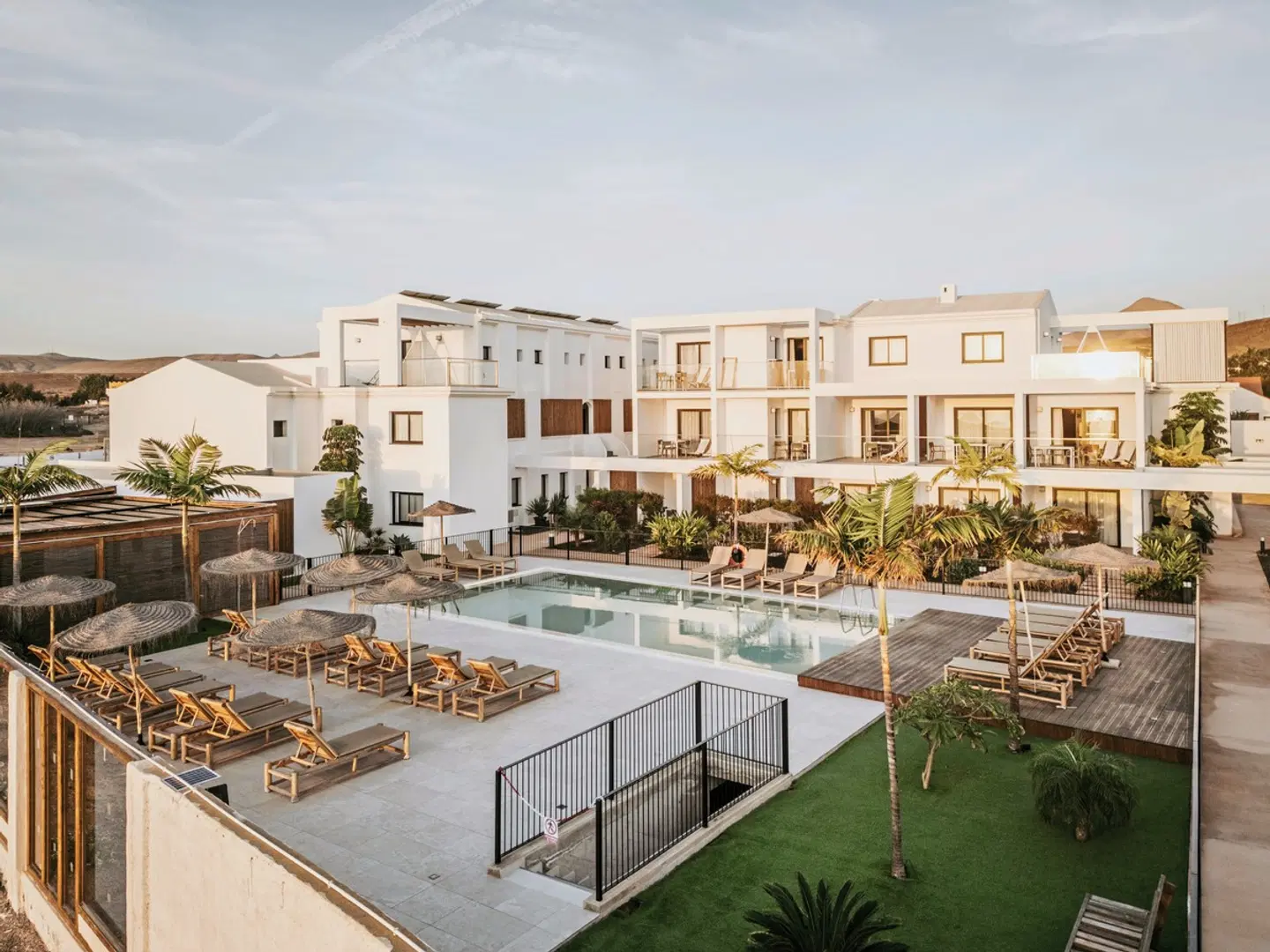 Shambhala Fuerteventura Terrasse