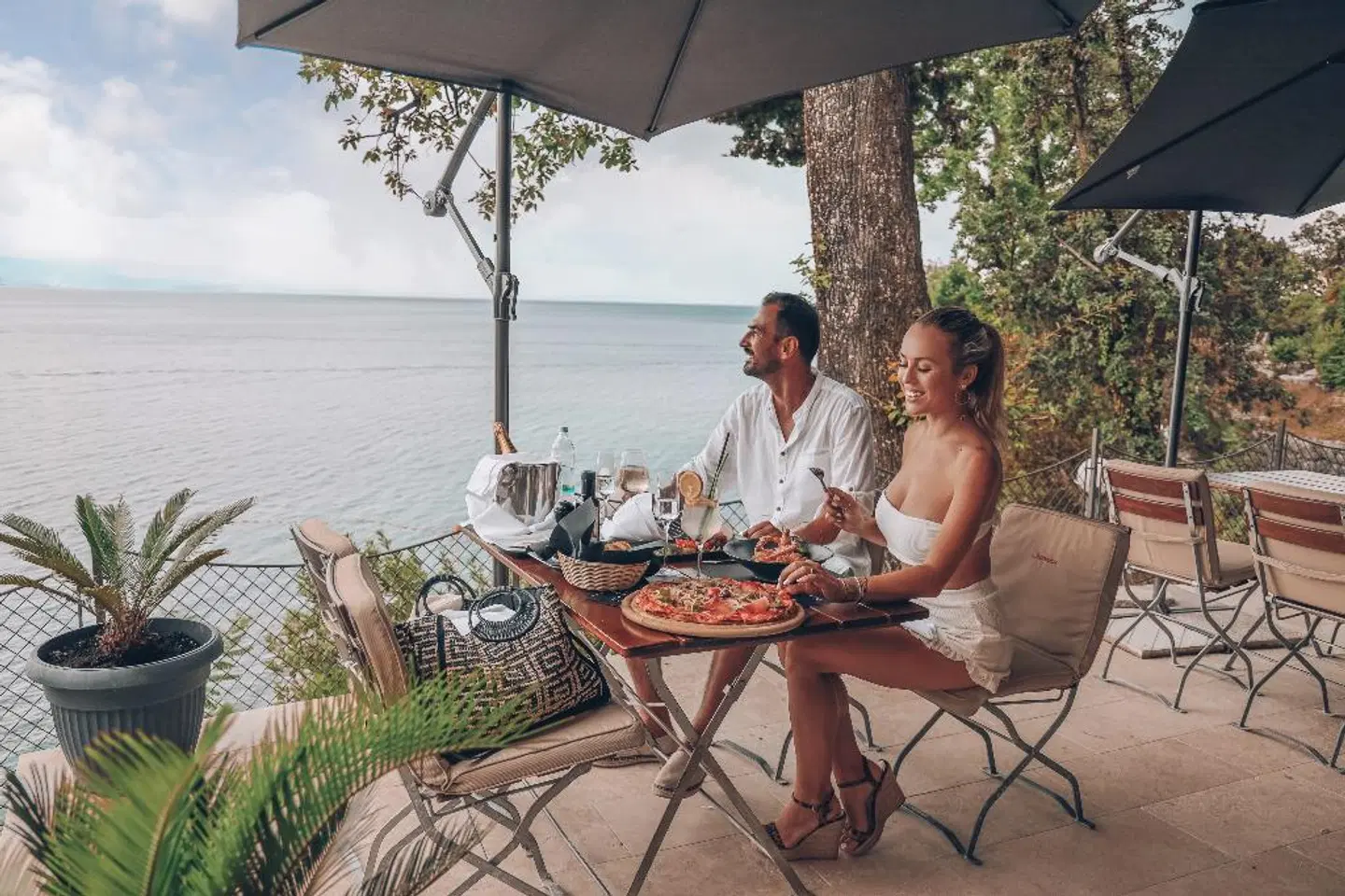 Grand Hotel Adriatic I Terrasse