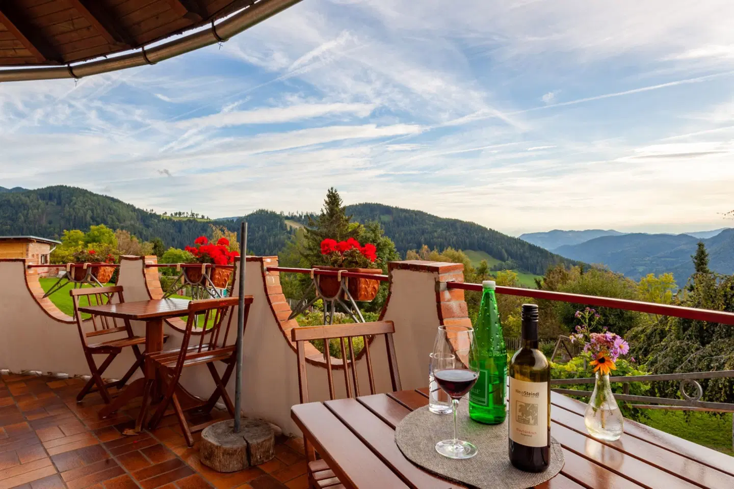 Biolandhaus Arche Terrasse