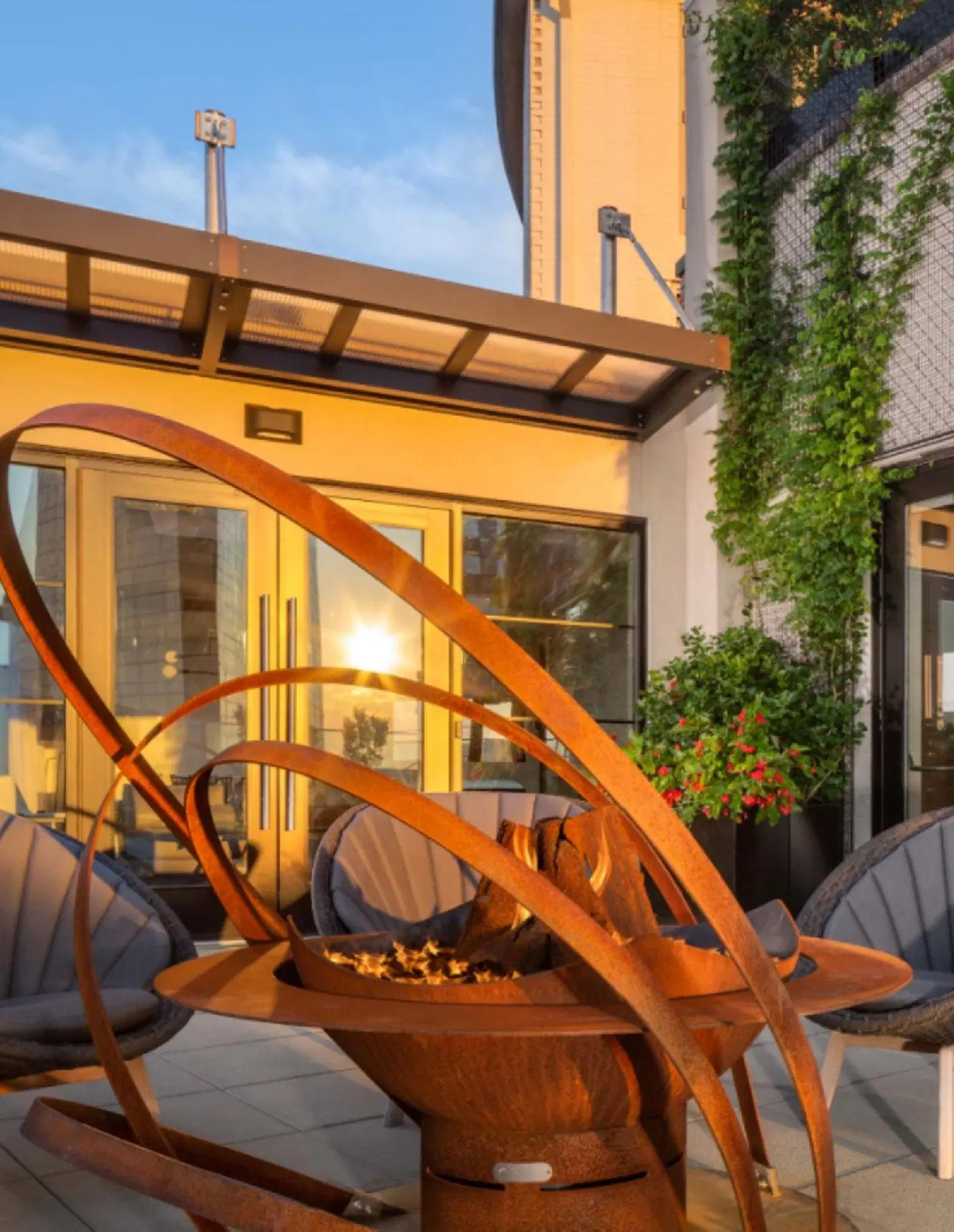 The Windsor Suites Philadelphia Terrasse