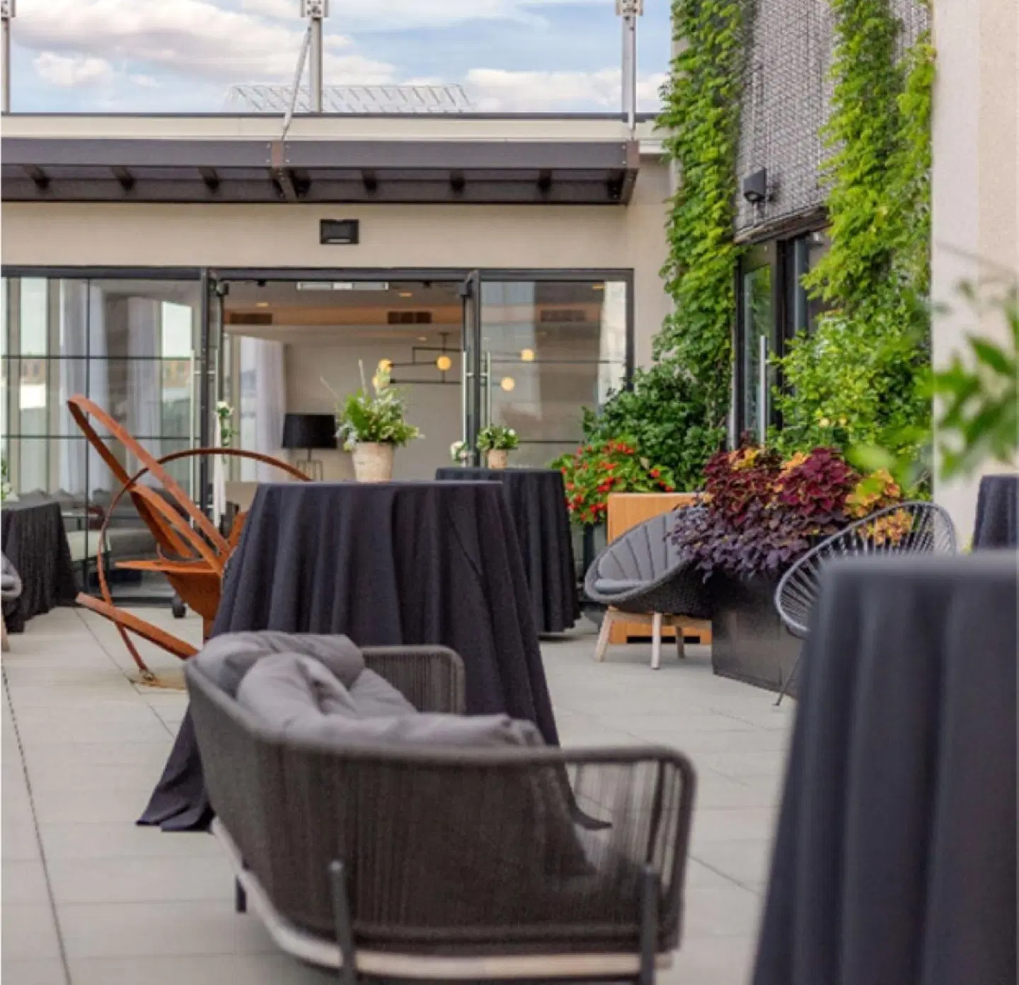 The Windsor Suites Philadelphia Terrasse