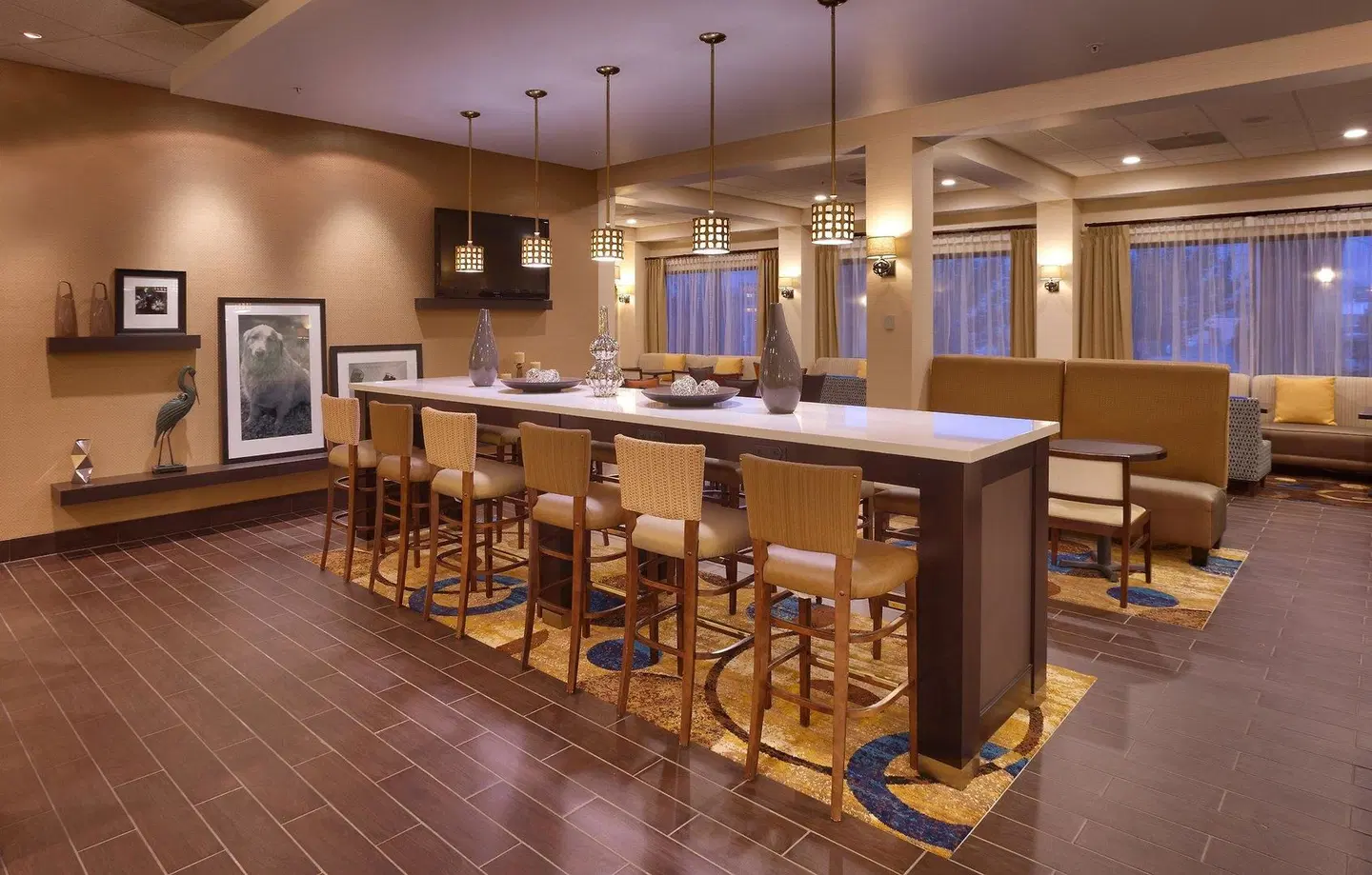 Hampton Inn Salt Lake City Downtown Bar