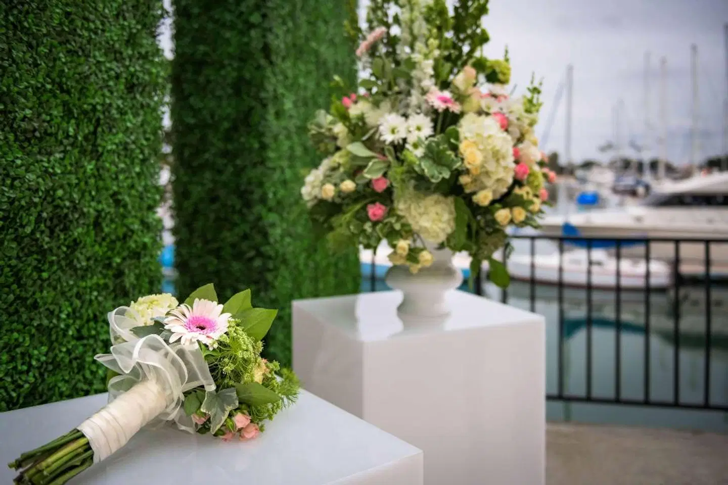 Hilton San Diego Airport/Harbor Island Terrasse