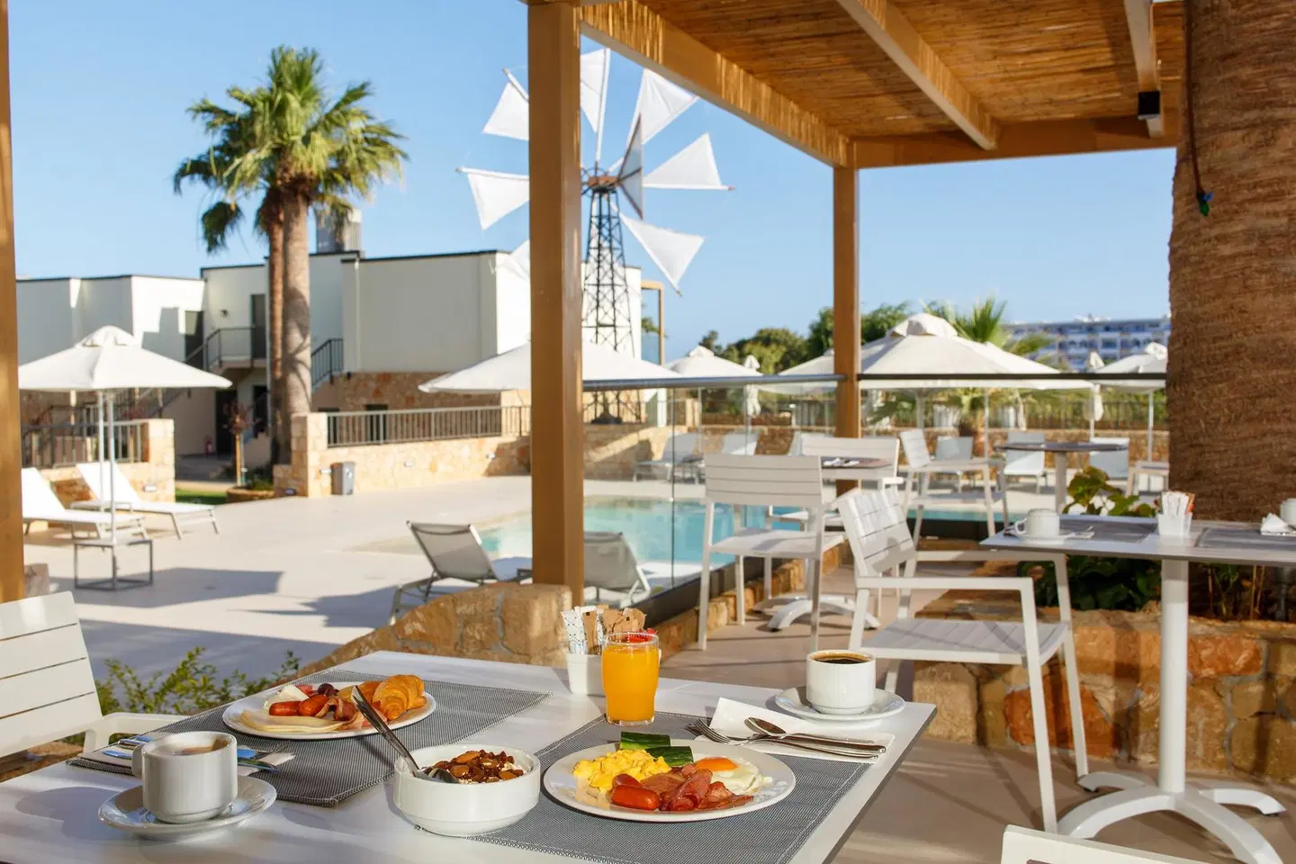 Aloe Boutique Hotel powered by Anissa Beach Terrasse
