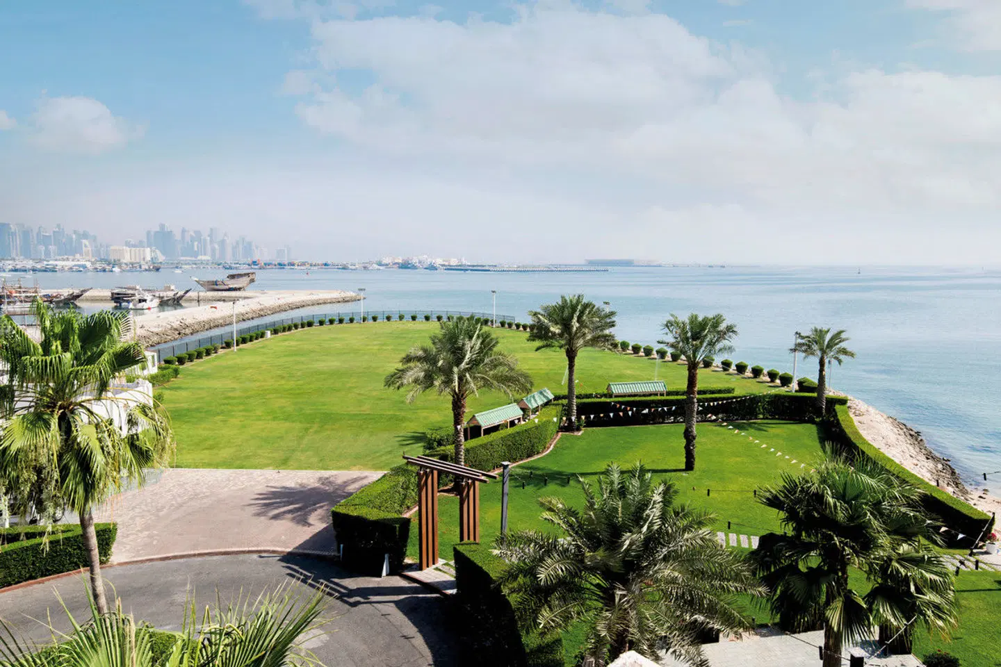 The Ritz-Carlton Sharq Village & Spa Garten