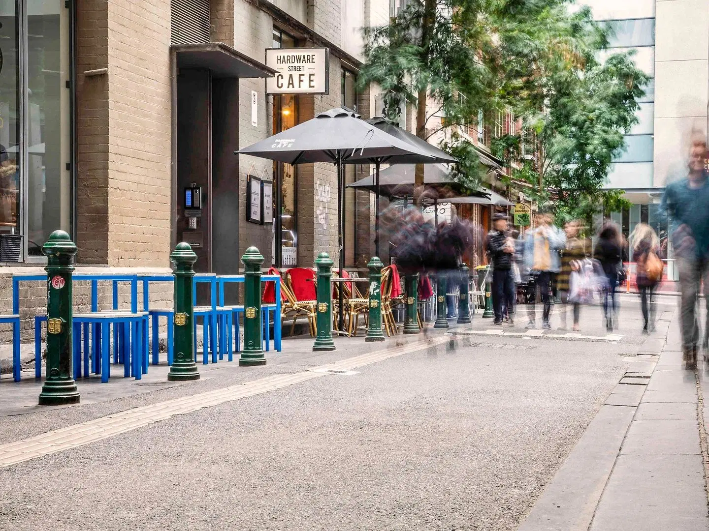 Novotel Melbourne Central Hotel Terrasse