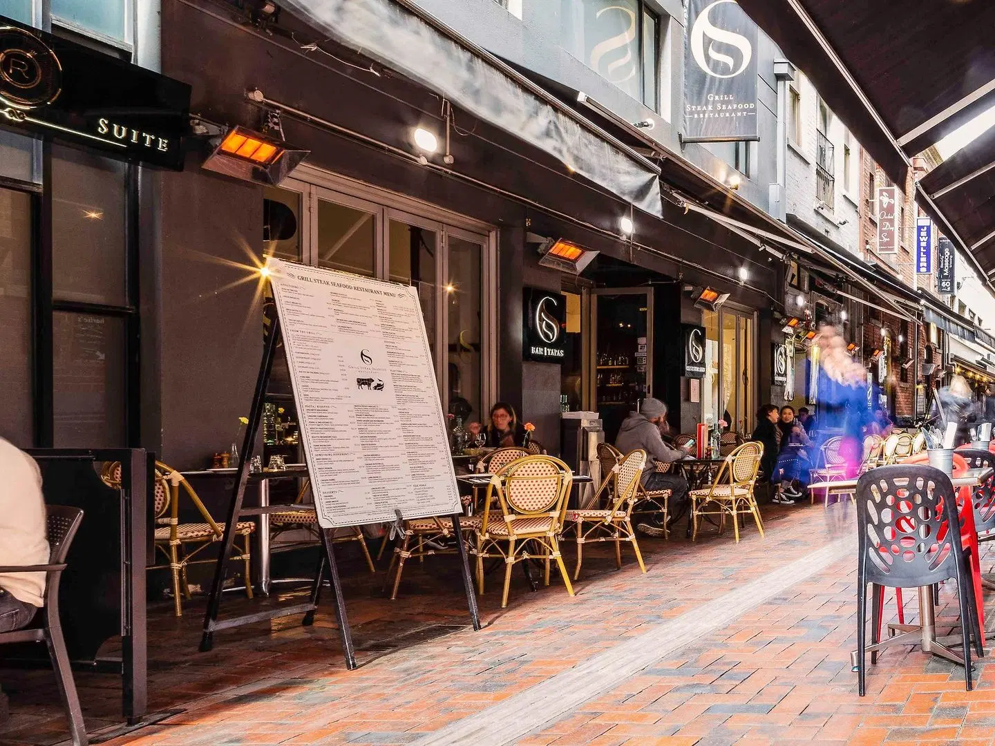 Novotel Melbourne Central Hotel Terrasse