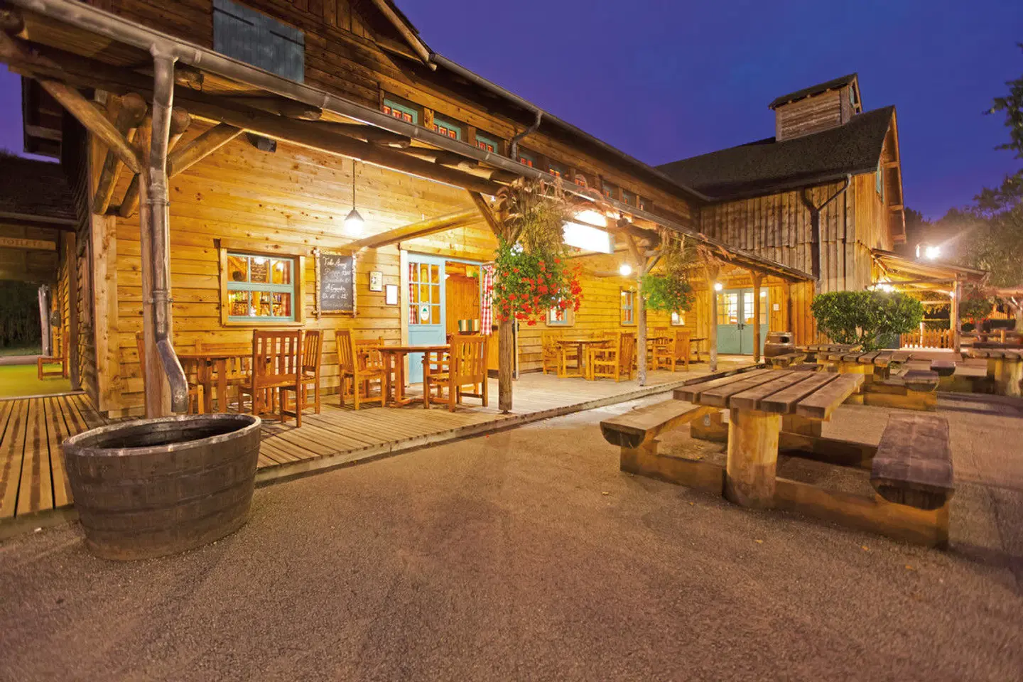 Disney Davy Crockett Ranch Terrasse