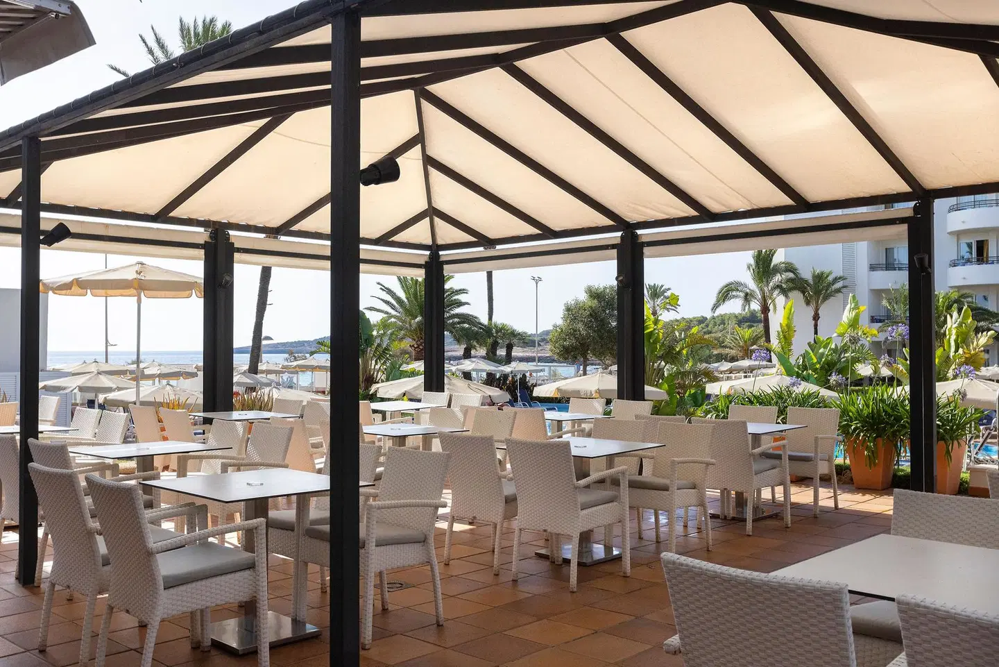 Hipotels Hipocampo Playa Terrasse