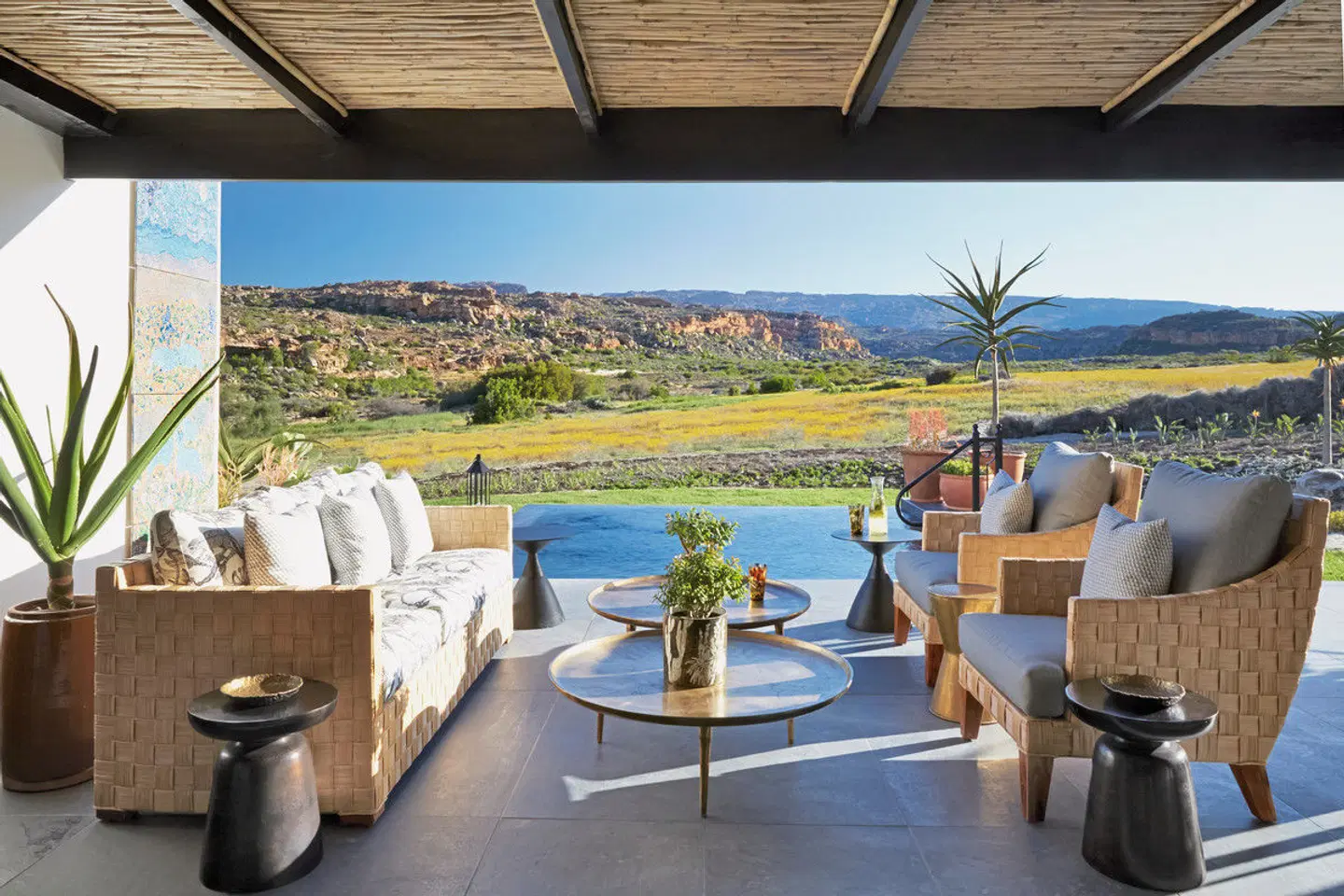 Bushmans Kloof Wilderness Reserve & Wellness Retreat Terrasse