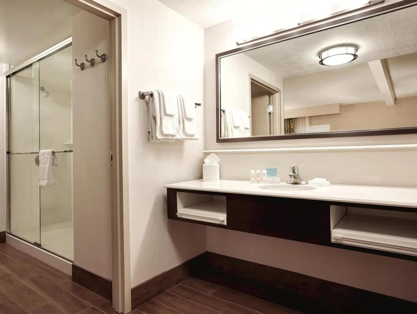 Hampton Inn Brigham City Badezimmer