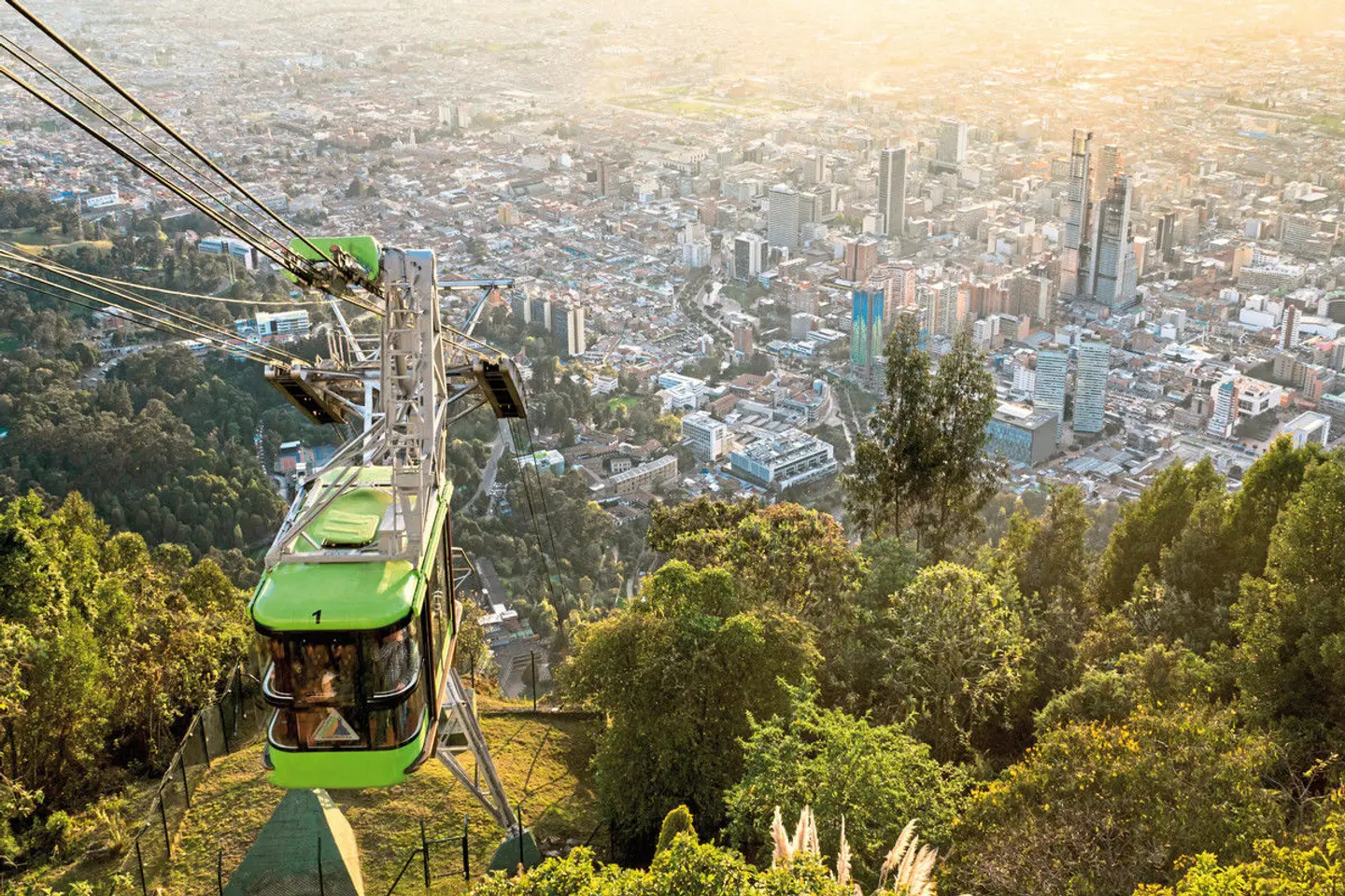 Einzigartiges Kolumbien Garten