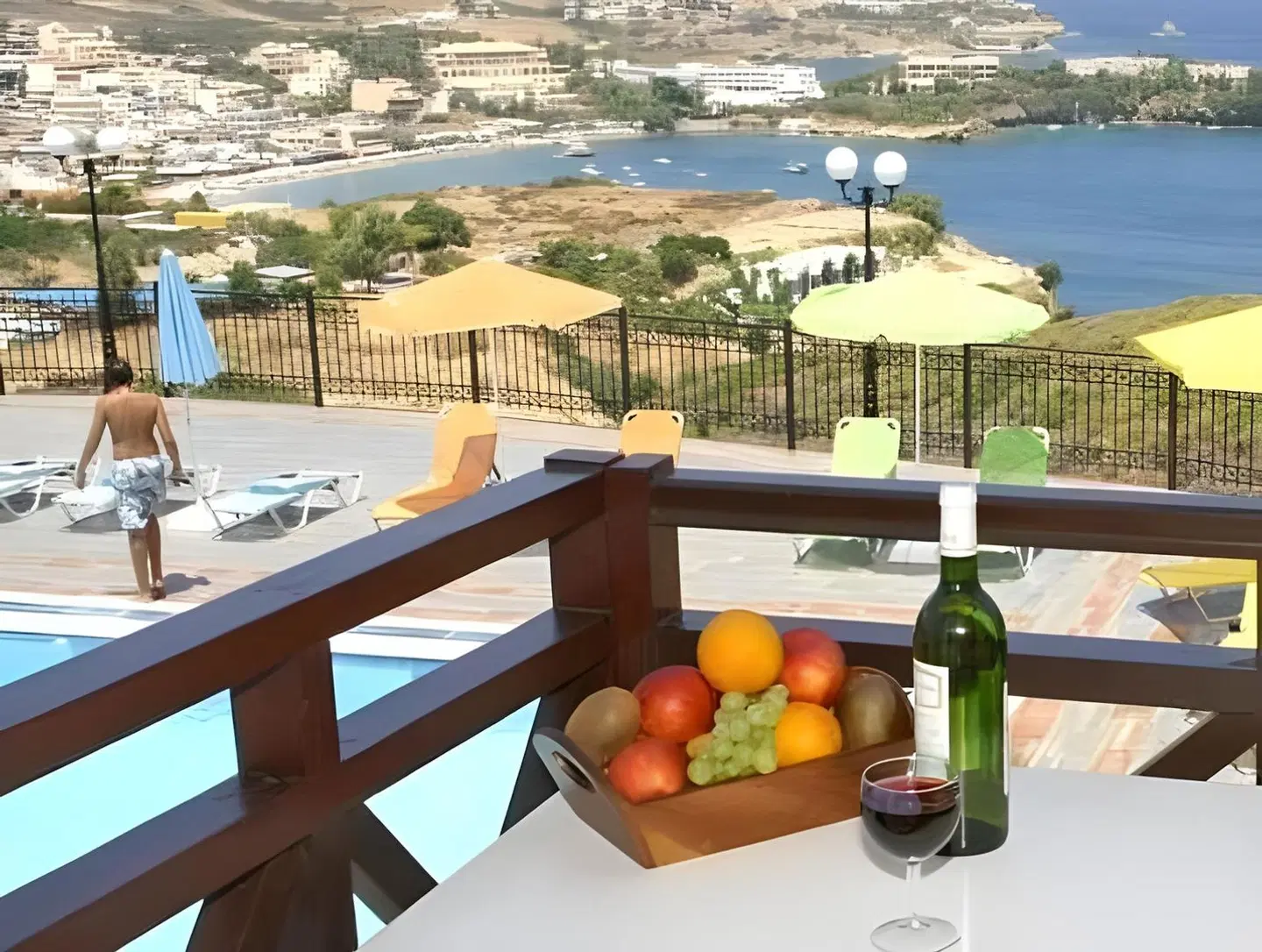 Pennystella Apartments Terrasse