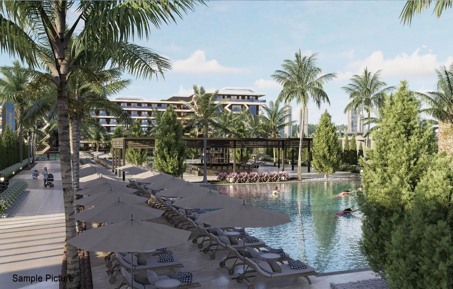 Sentido Palmeras Lumare OUTDOOR_POOL